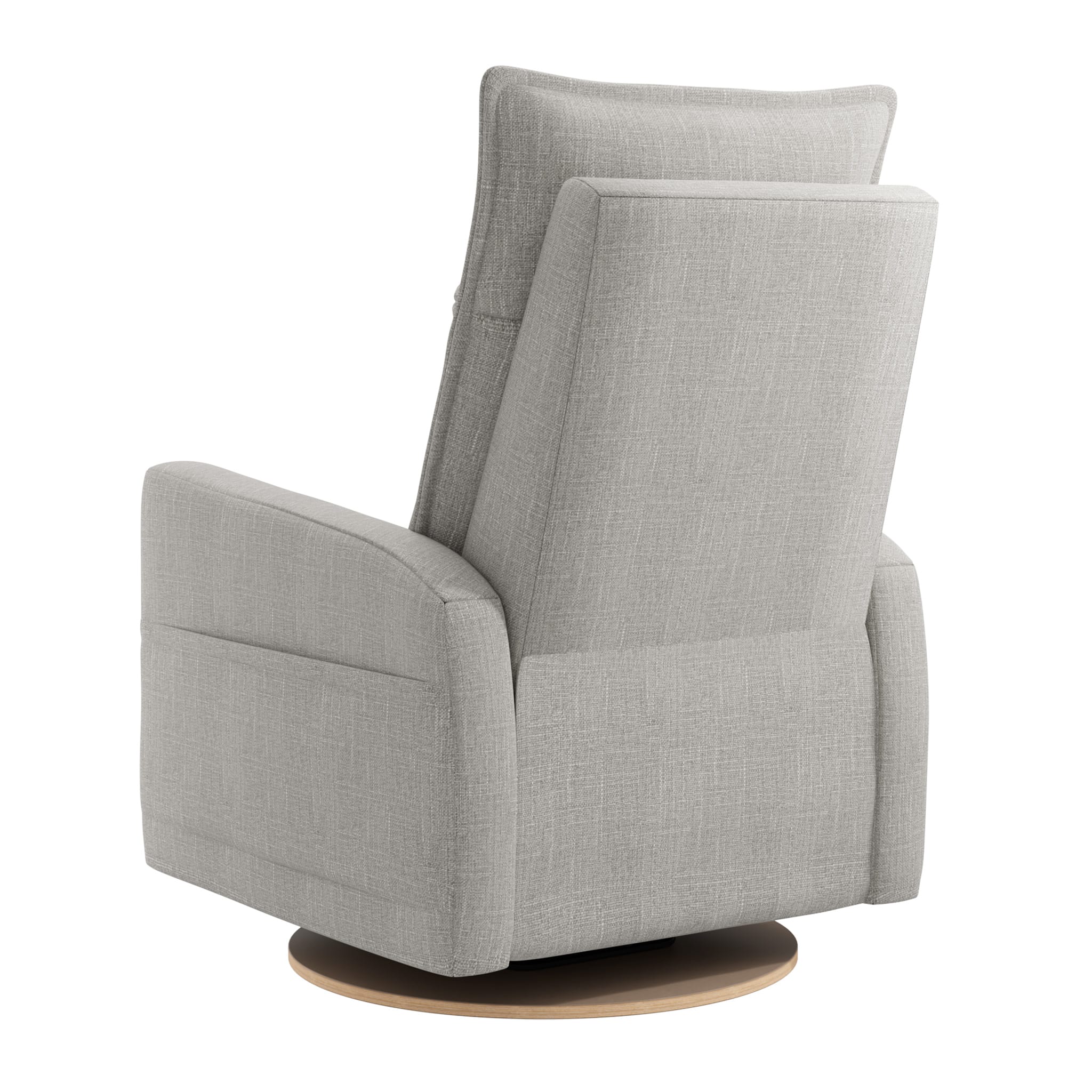 Fauteuil Berçant et Pivotant Arya - Nubia Silver avec Mécanisme Électrique - Image 4