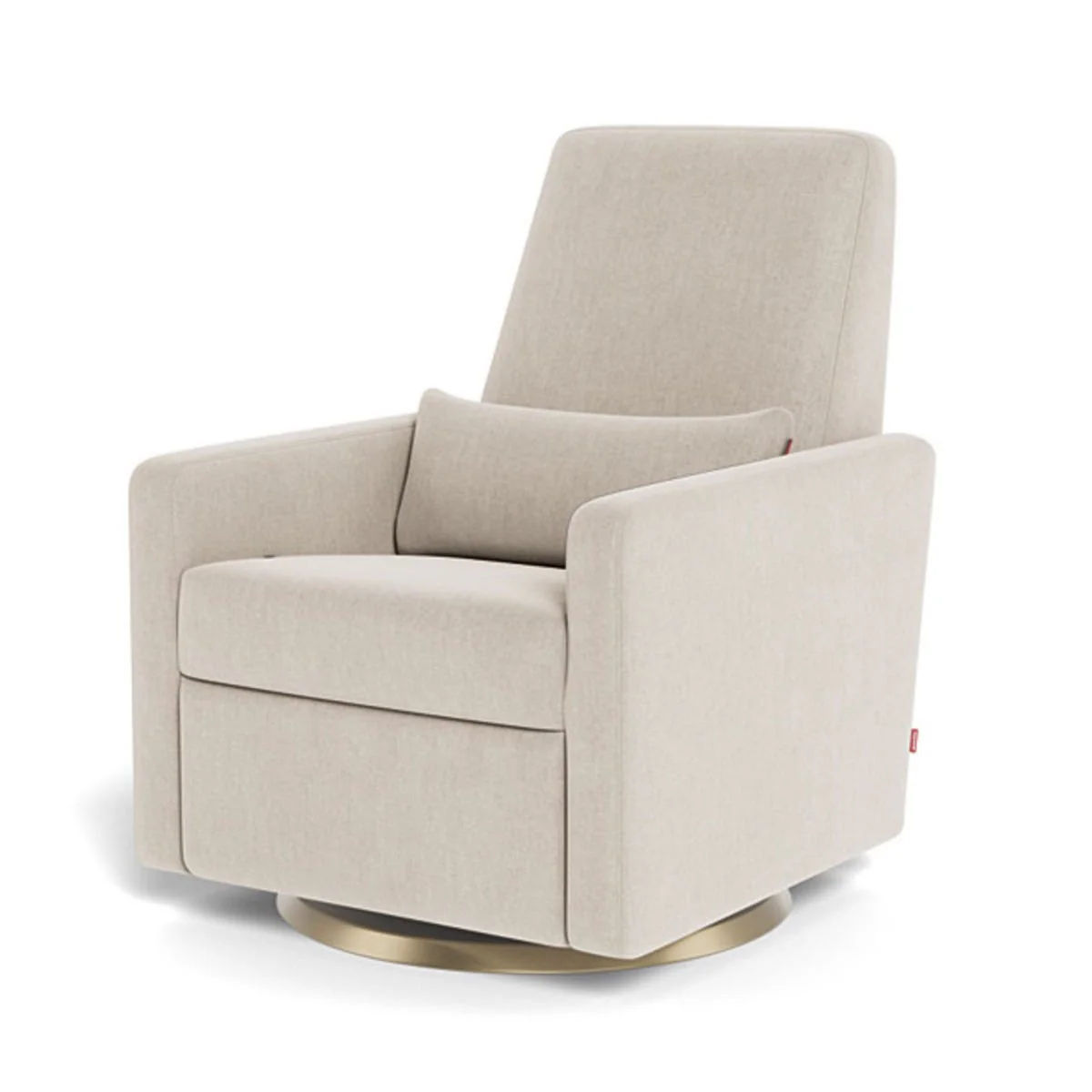Fauteuil Pivotant Berçant et Inclinable Grano - Dune / Or - Image 3