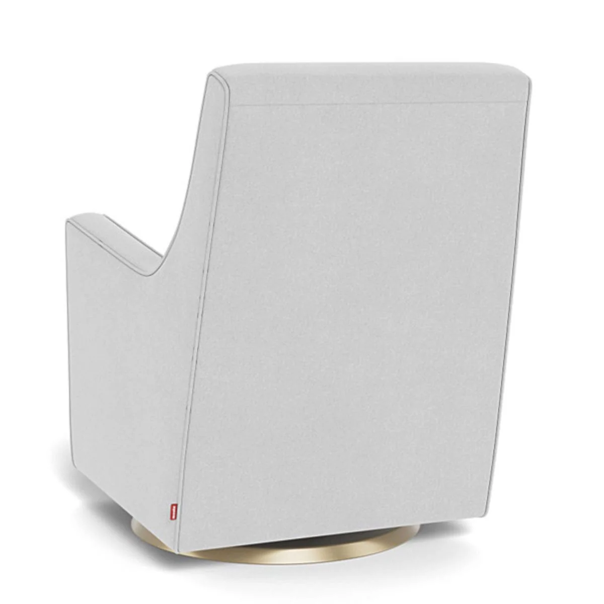 Fauteuil Berçant et Pivotant Luca - Ash / Or - Image 4