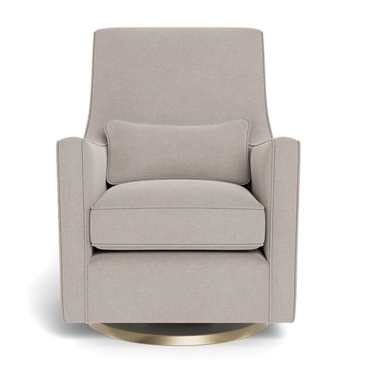 Fauteuil Berçant et Pivotant Luca - Sand / Or - Image 6