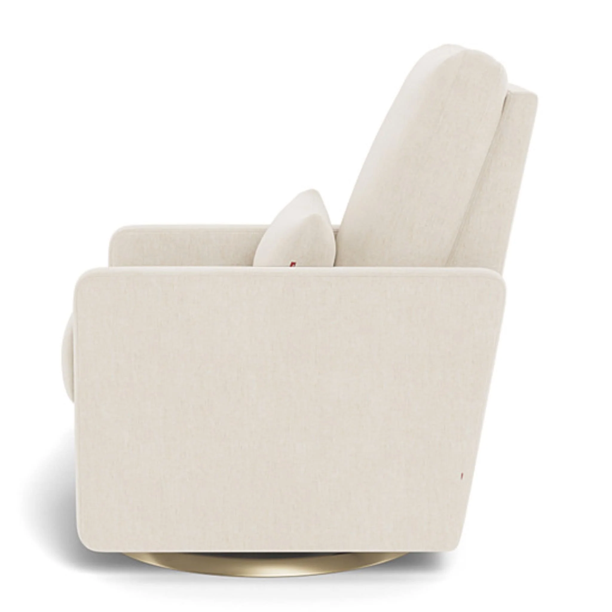 Fauteuil Berçant, Pivotant et Inclinable Matera - Dune / Or - Image 6