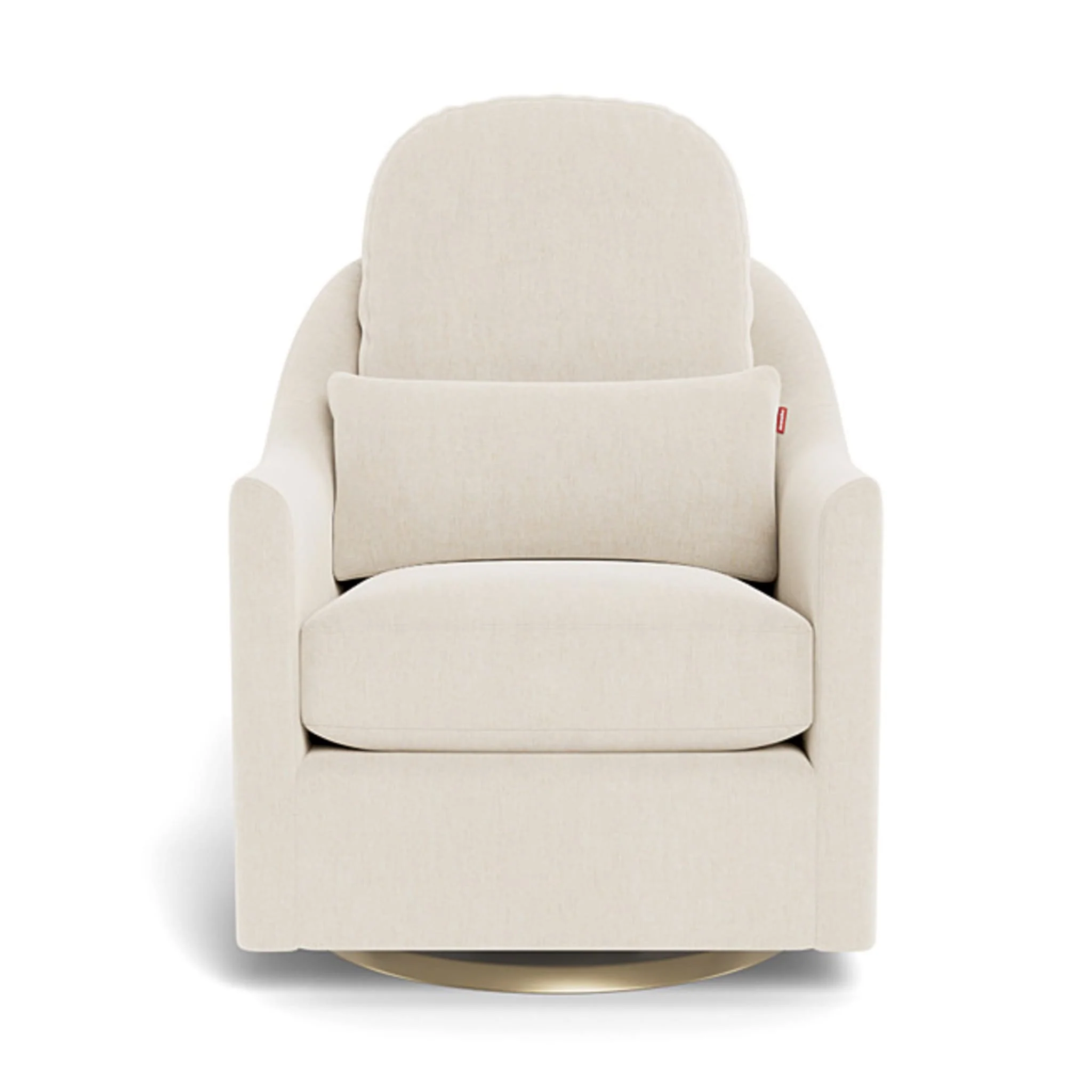 Fauteuil Berçant et Pivotant Nessa - Dune / Or - Image 2
