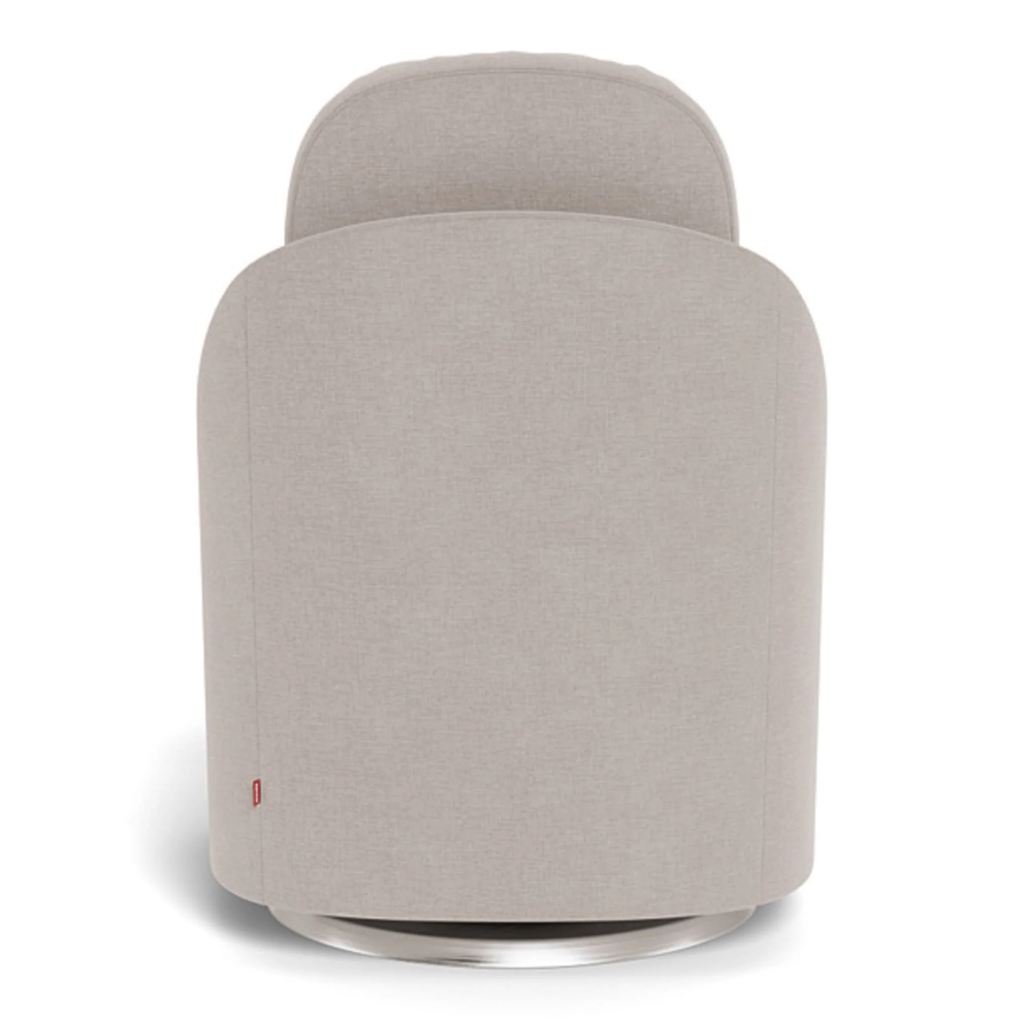 Fauteuil Berçant et Pivotant Nessa - Sand / Argent - Image 4