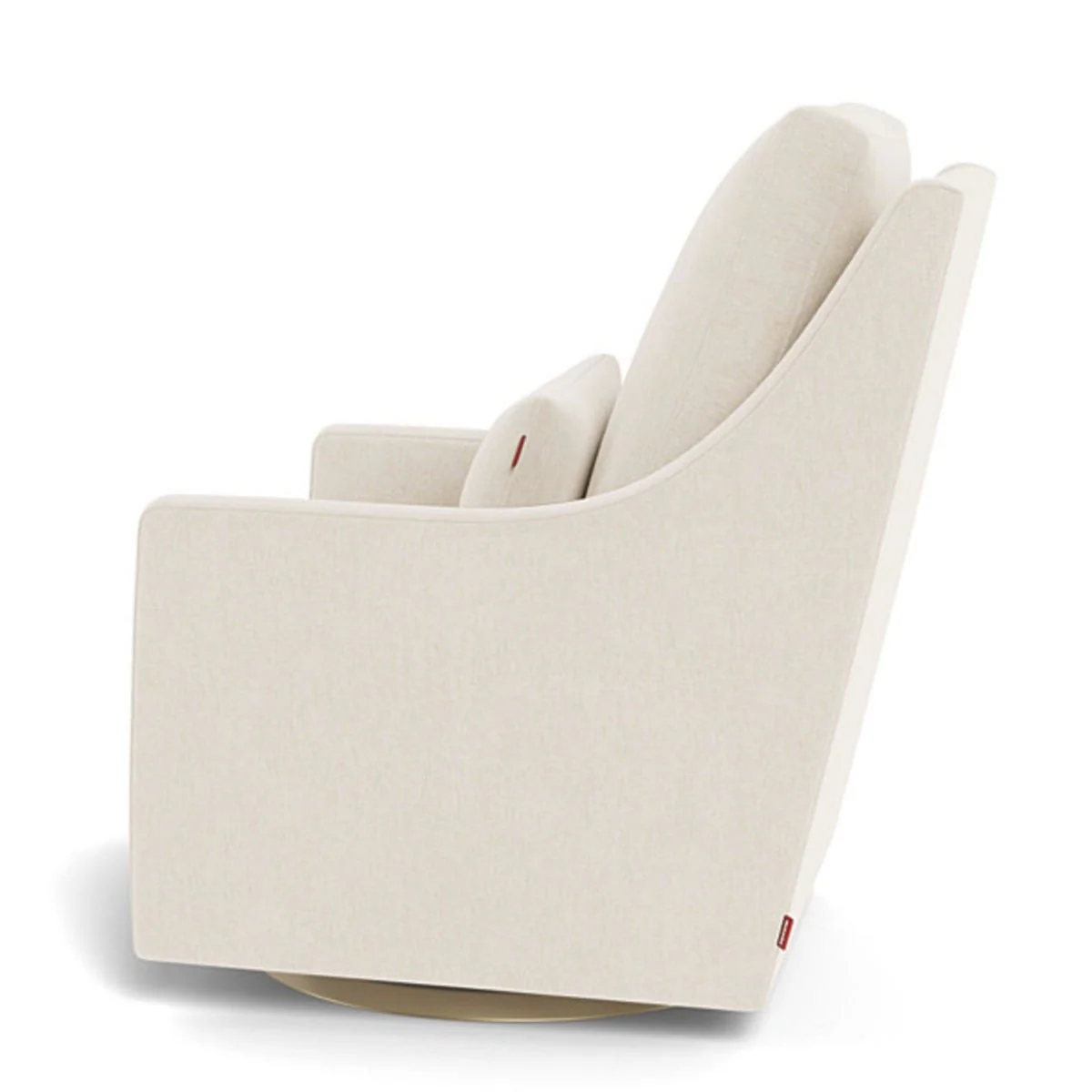 Fauteuil Berçant et Pivotant Vera - Dune / Or - Image 4