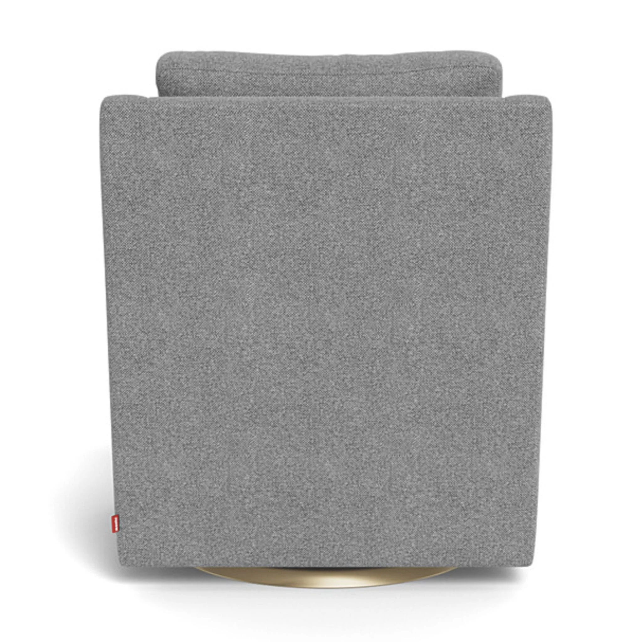 Fauteuil Berçant et Pivotant Vera - Pepper Gris / Or - Image 6