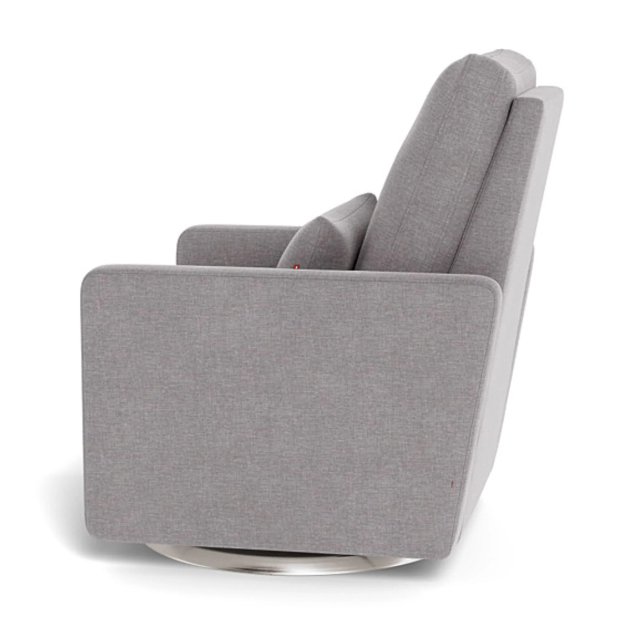 Fauteuil Berçant, Pivotant et Inclinable Matera - Pebble / Argent - Image 6
