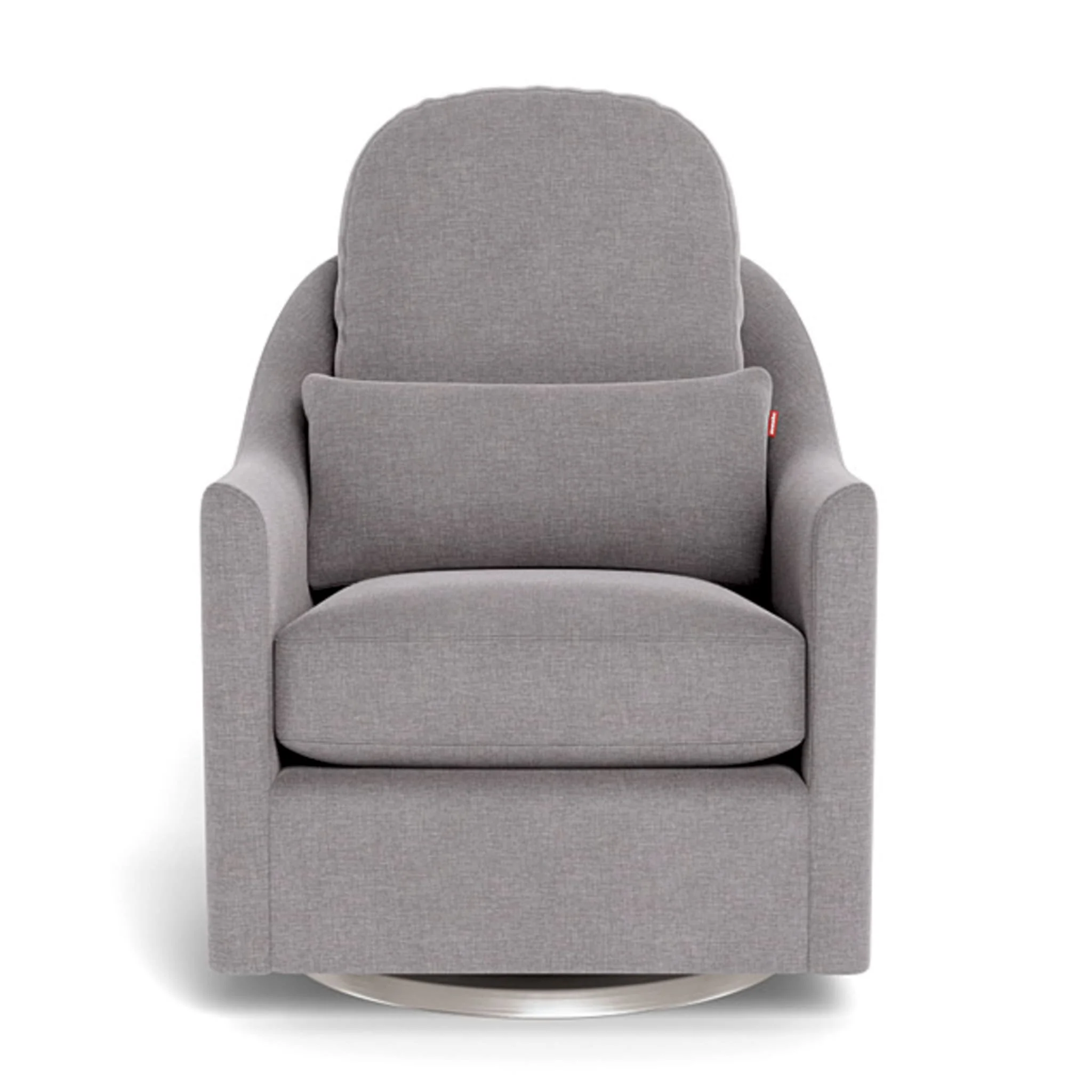 Fauteuil Berçant et Pivotant Nessa -  Pebble / Argent - Image 2