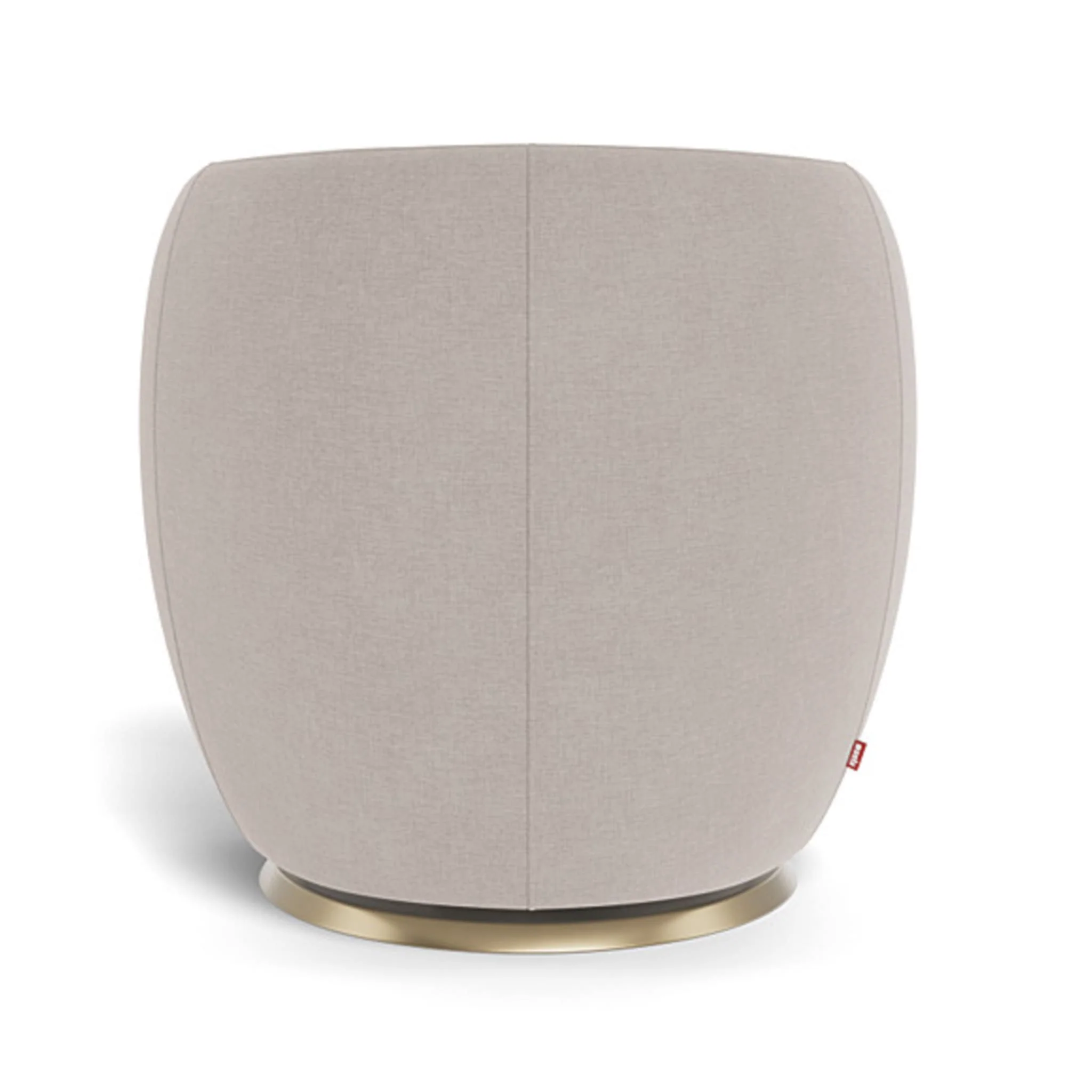 Fauteuil Berçant et Pivotant Gem - Sand / Or - Image 4
