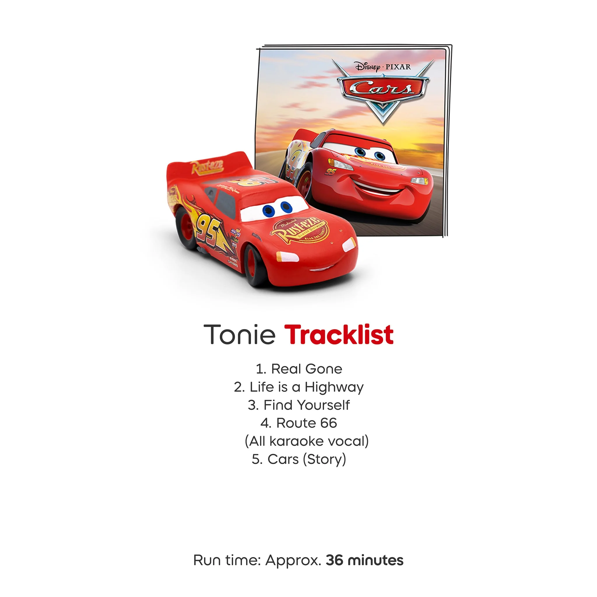 Cars Lightning McQueen Tonie Figurine (Anglais) - Image 4