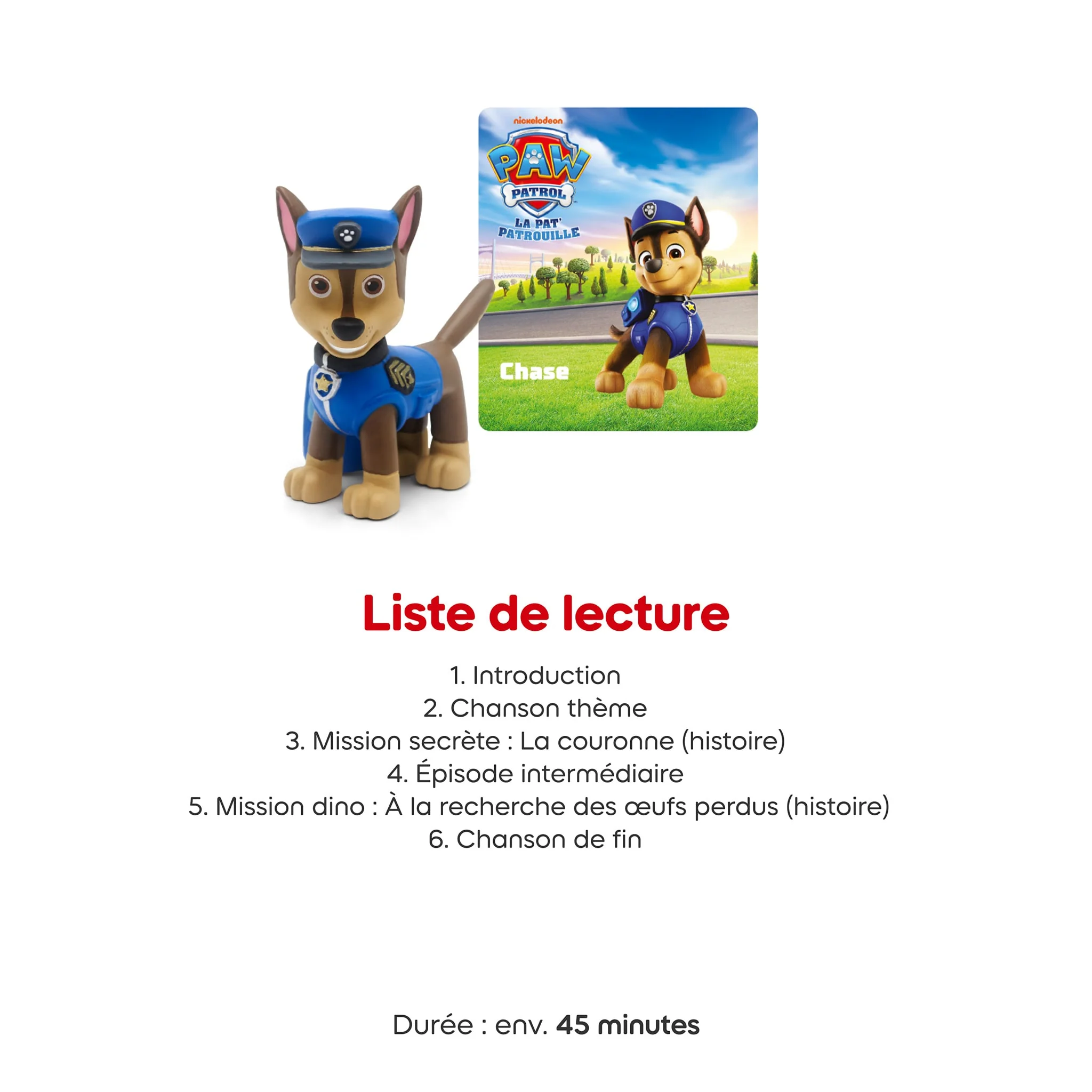 La Pat' Patrouille - Chase Tonie Figurine (Français) - Image 6
