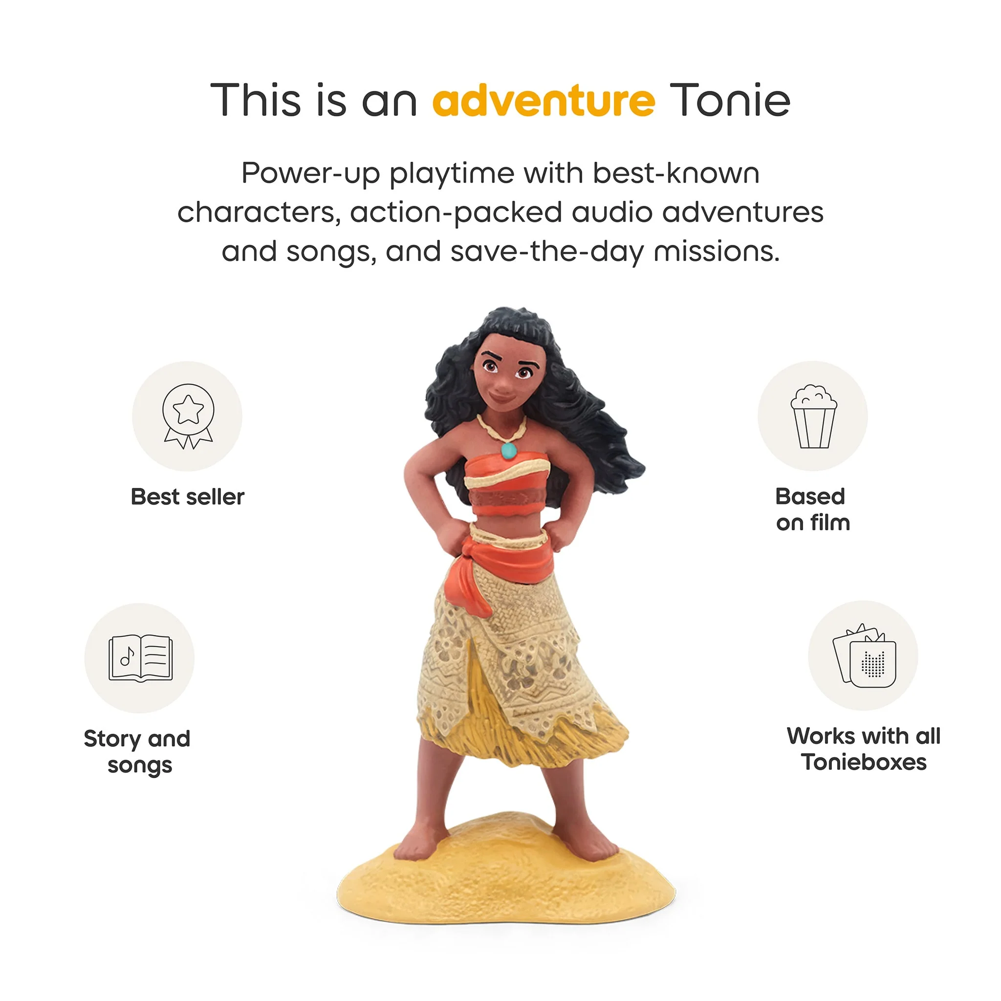 Disney Moana Tonie Figurine (Anglais) - Image 6