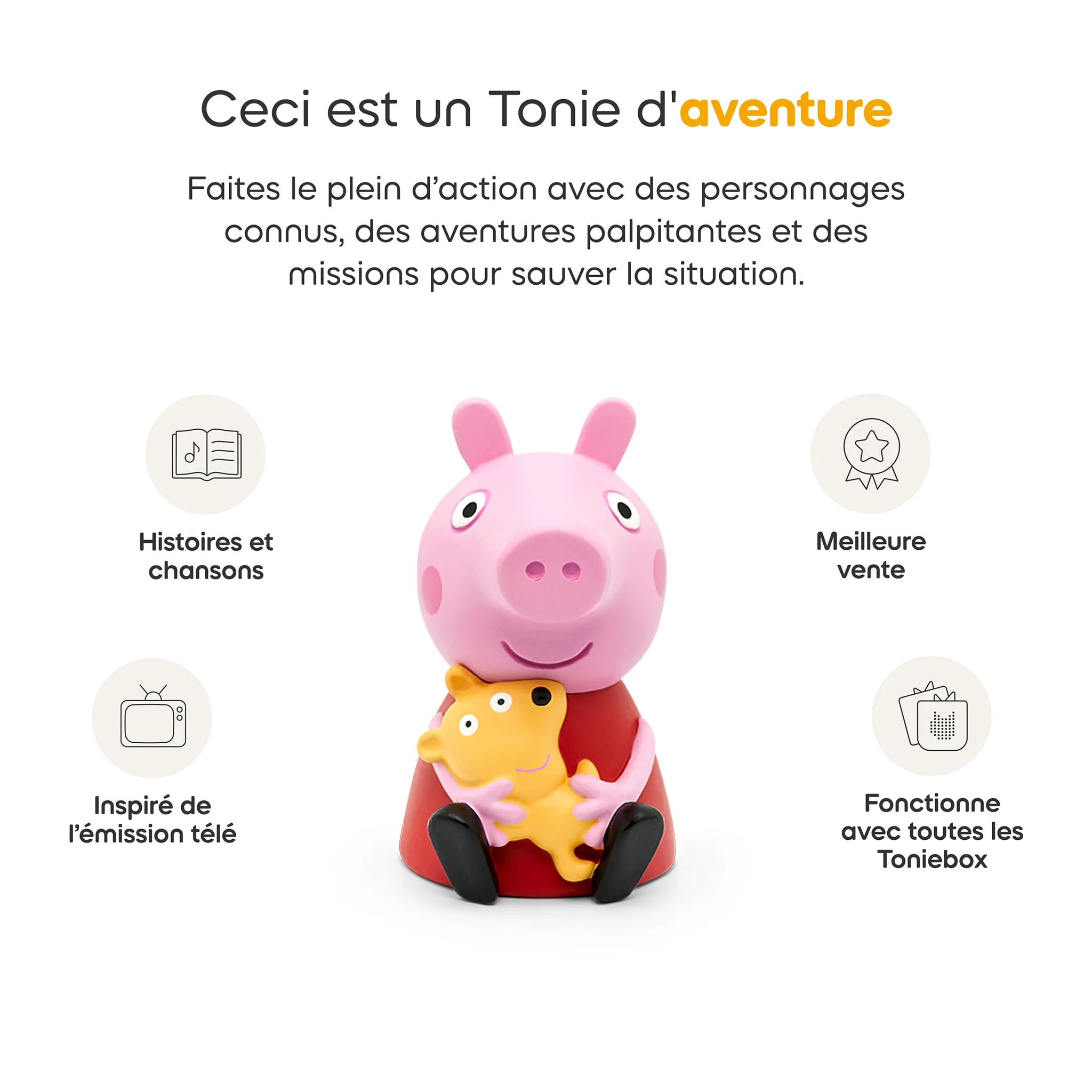 Peppa Pig Tonie Figurine (Français) - Image 5