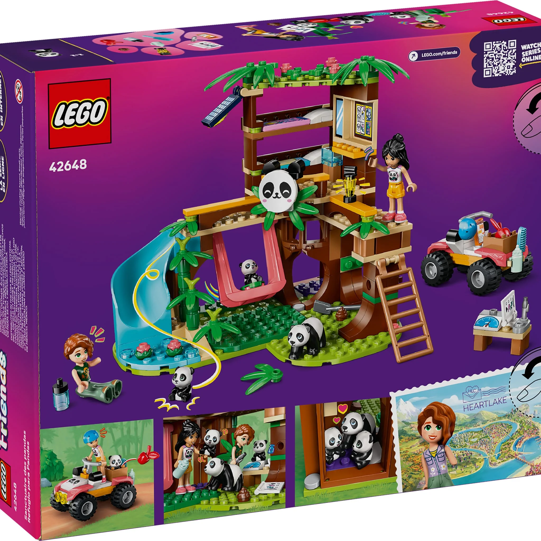 LEGO® Friends Les soins animaliers au sanctuaire des pandas - Image 8