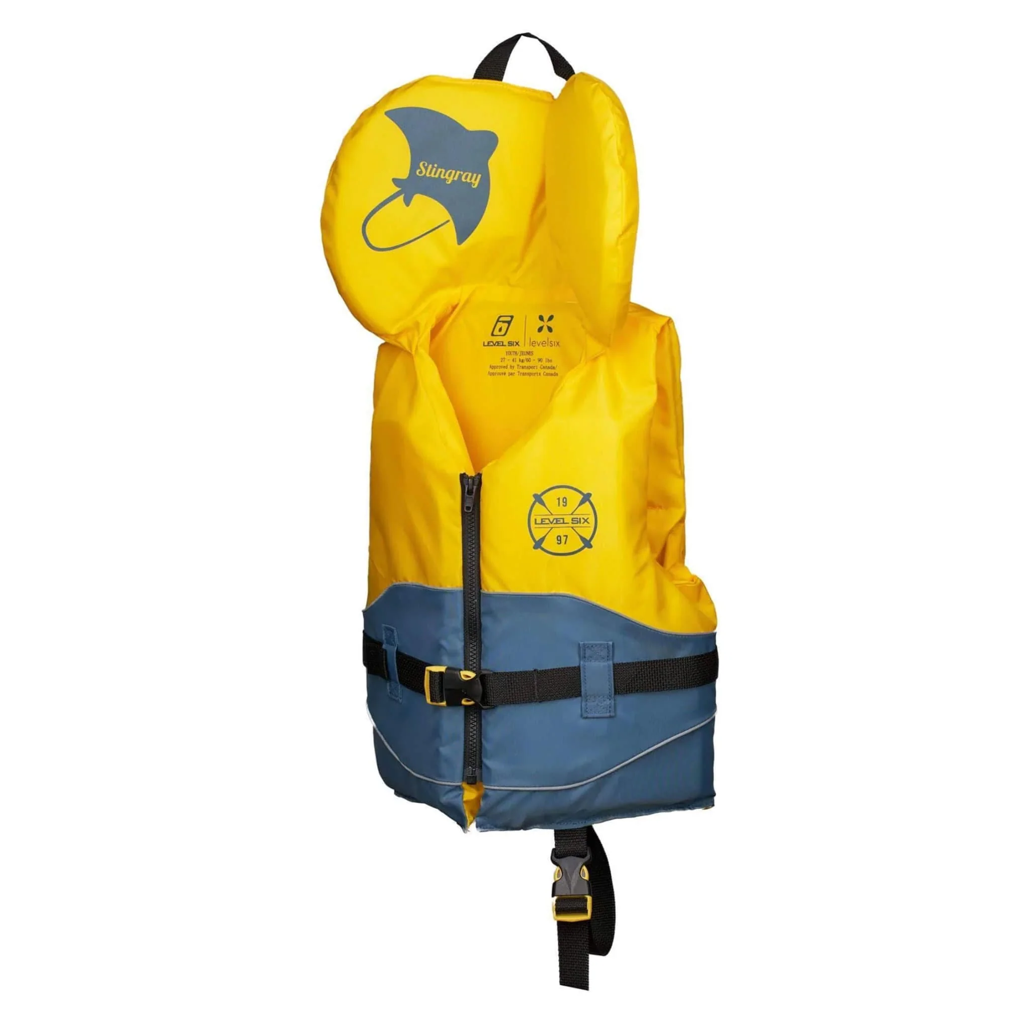 Gilet de Sauvetage 31-60lb - Jaune - Image 3