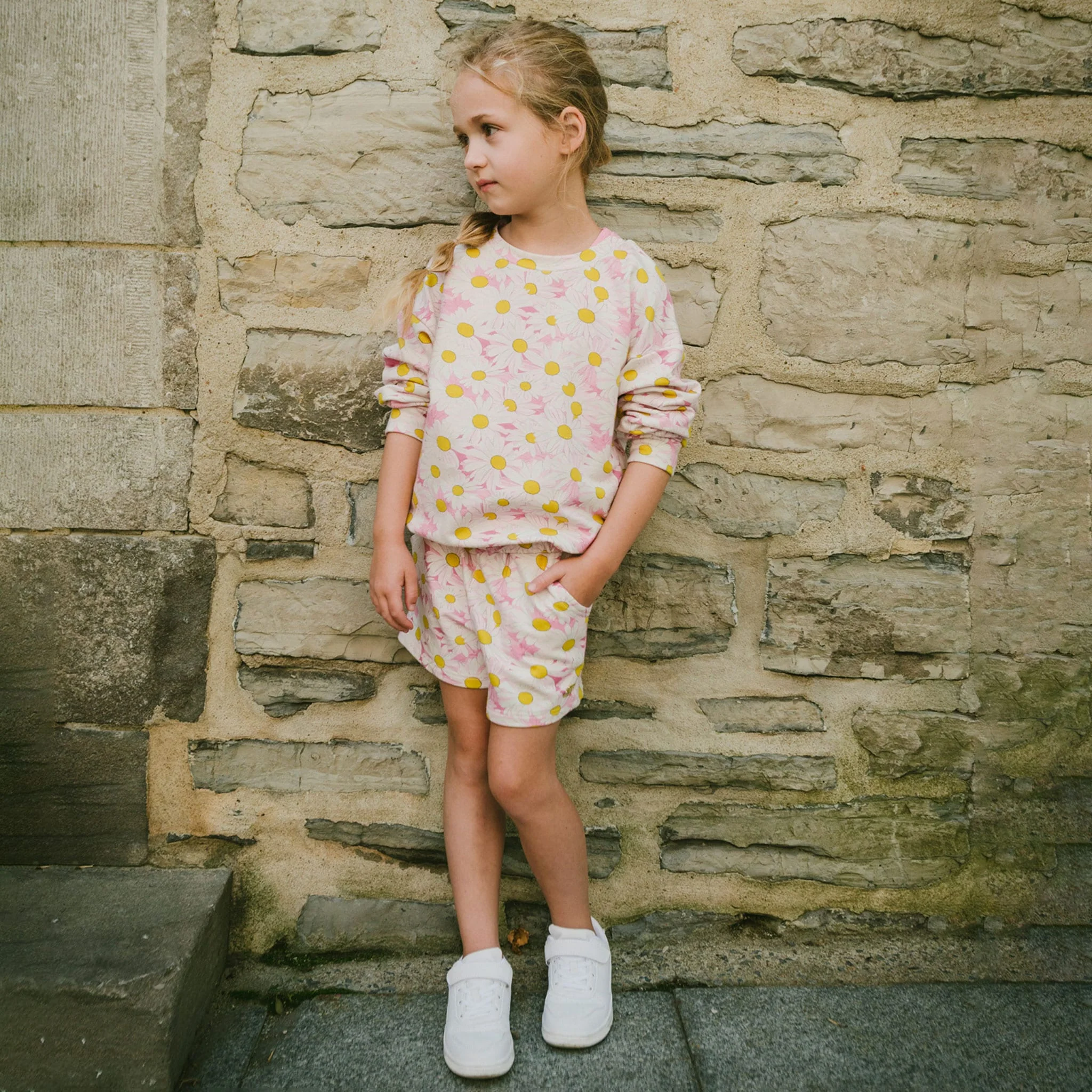 Gilet Ouaté Marguerites 7-10ans - Image 5