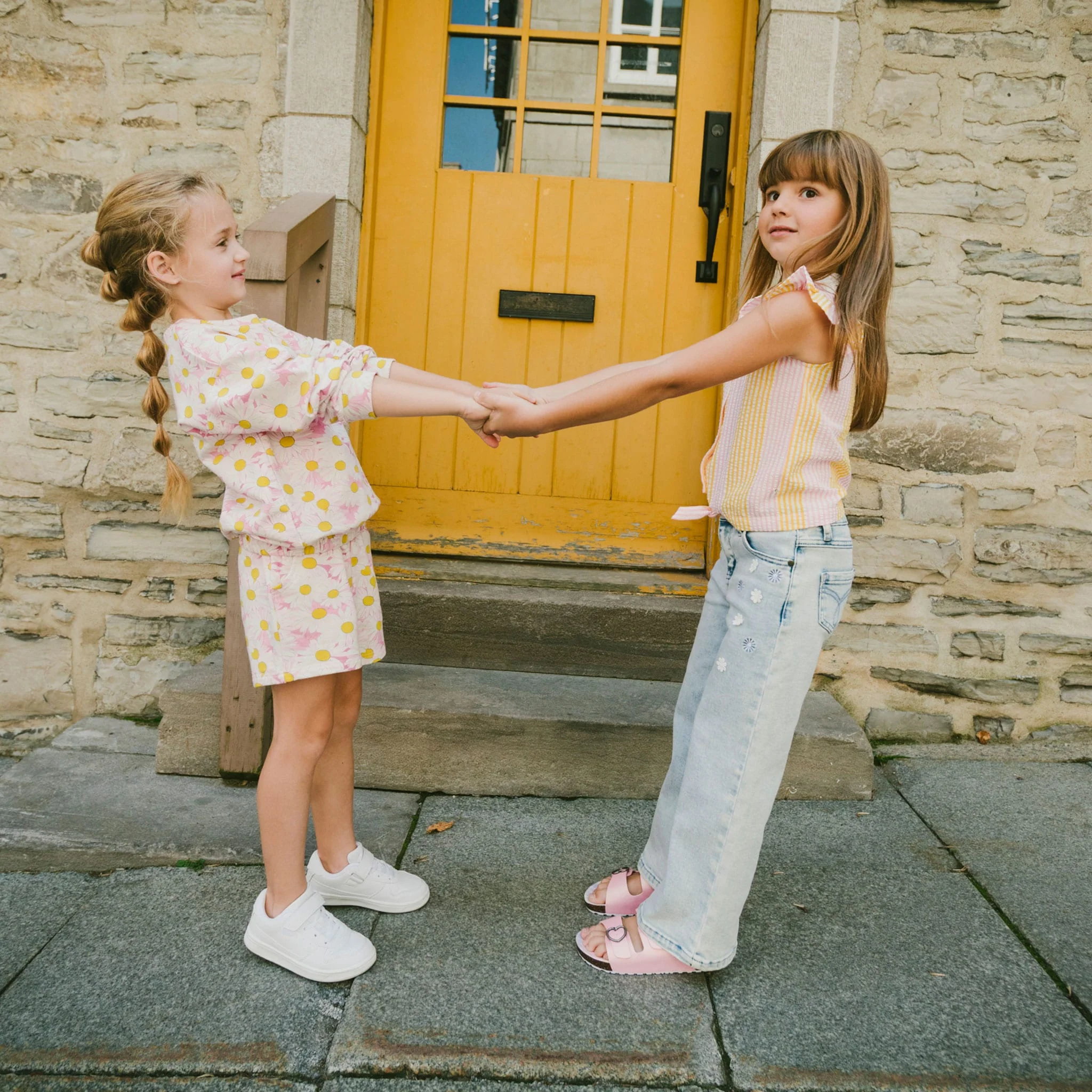 Gilet Ouaté Marguerites 7-10ans - Image 9