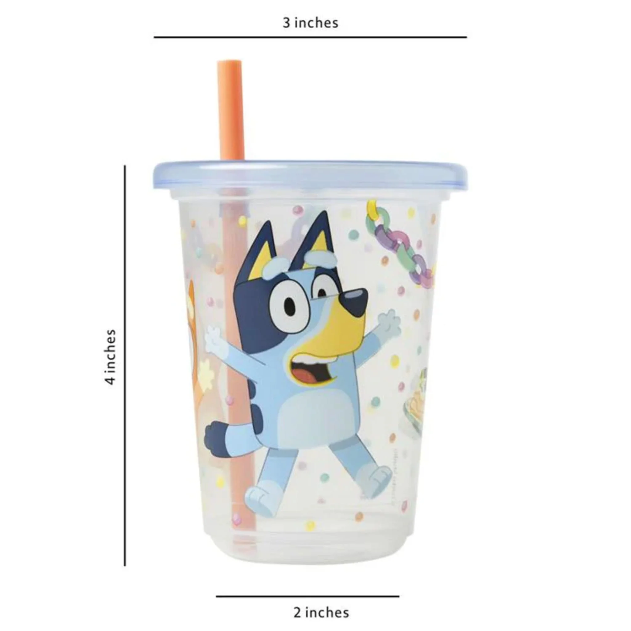 Gobelets Avec Paille Bluey (4) - Image 4