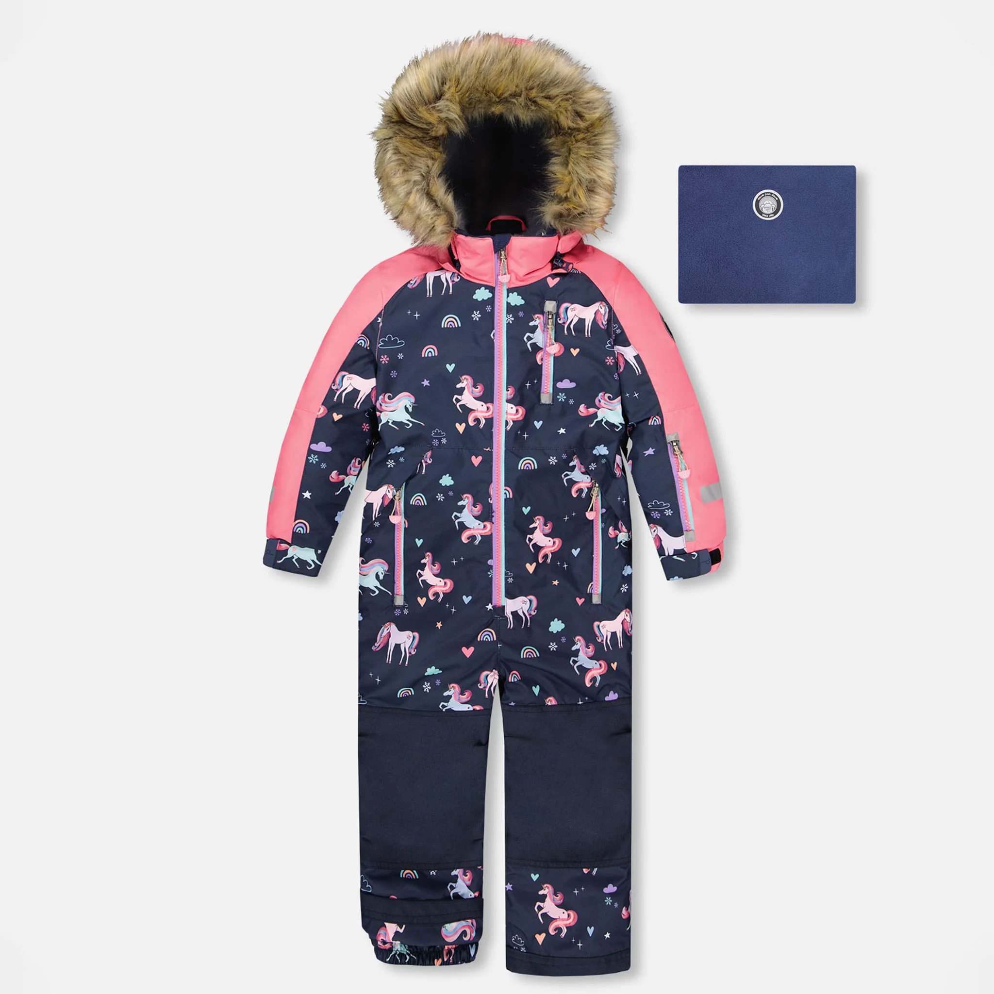 Habit de Neige Une Pièce Licornes 2-6ans