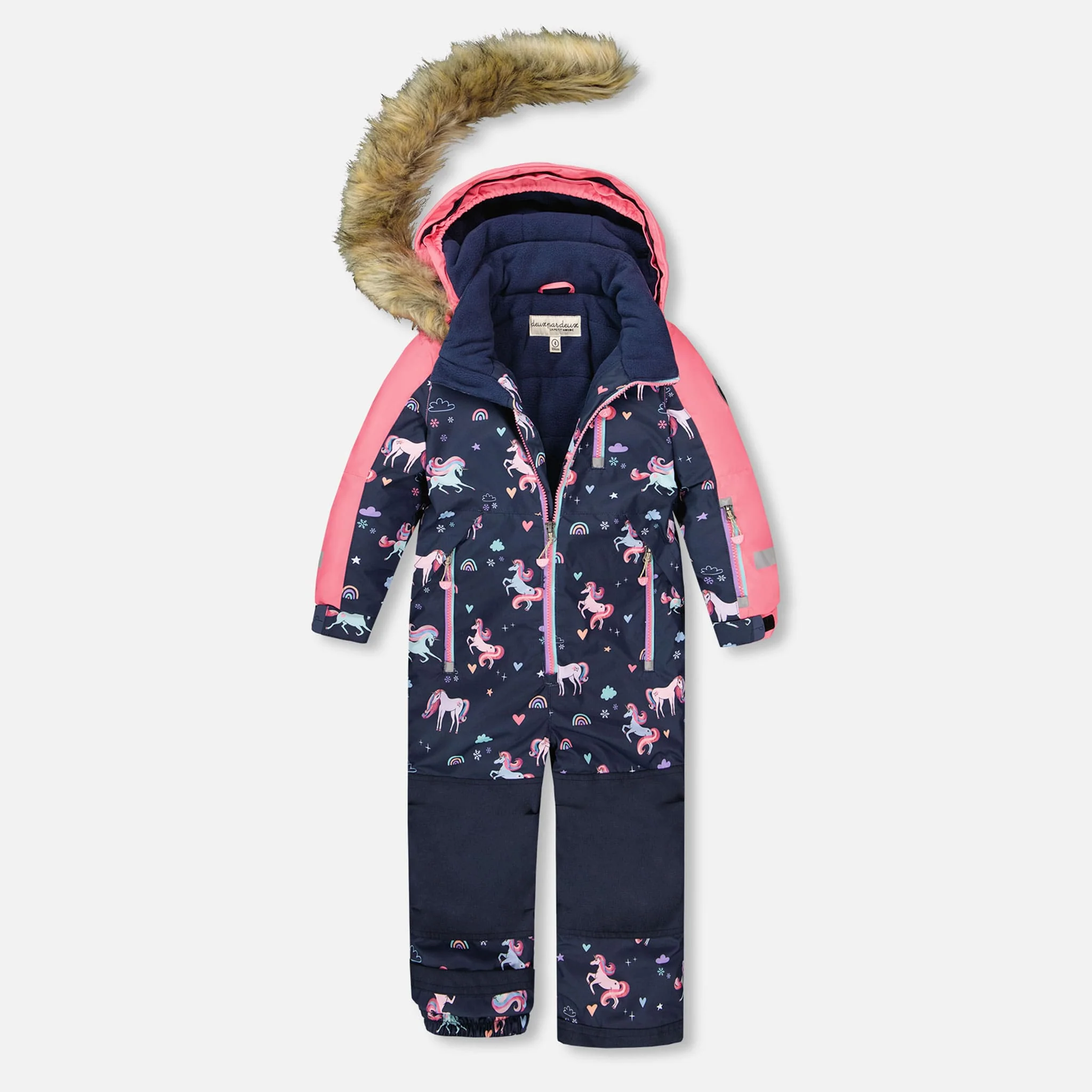 Habit de Neige Une Pièce Licornes 2-6ans - Image 4