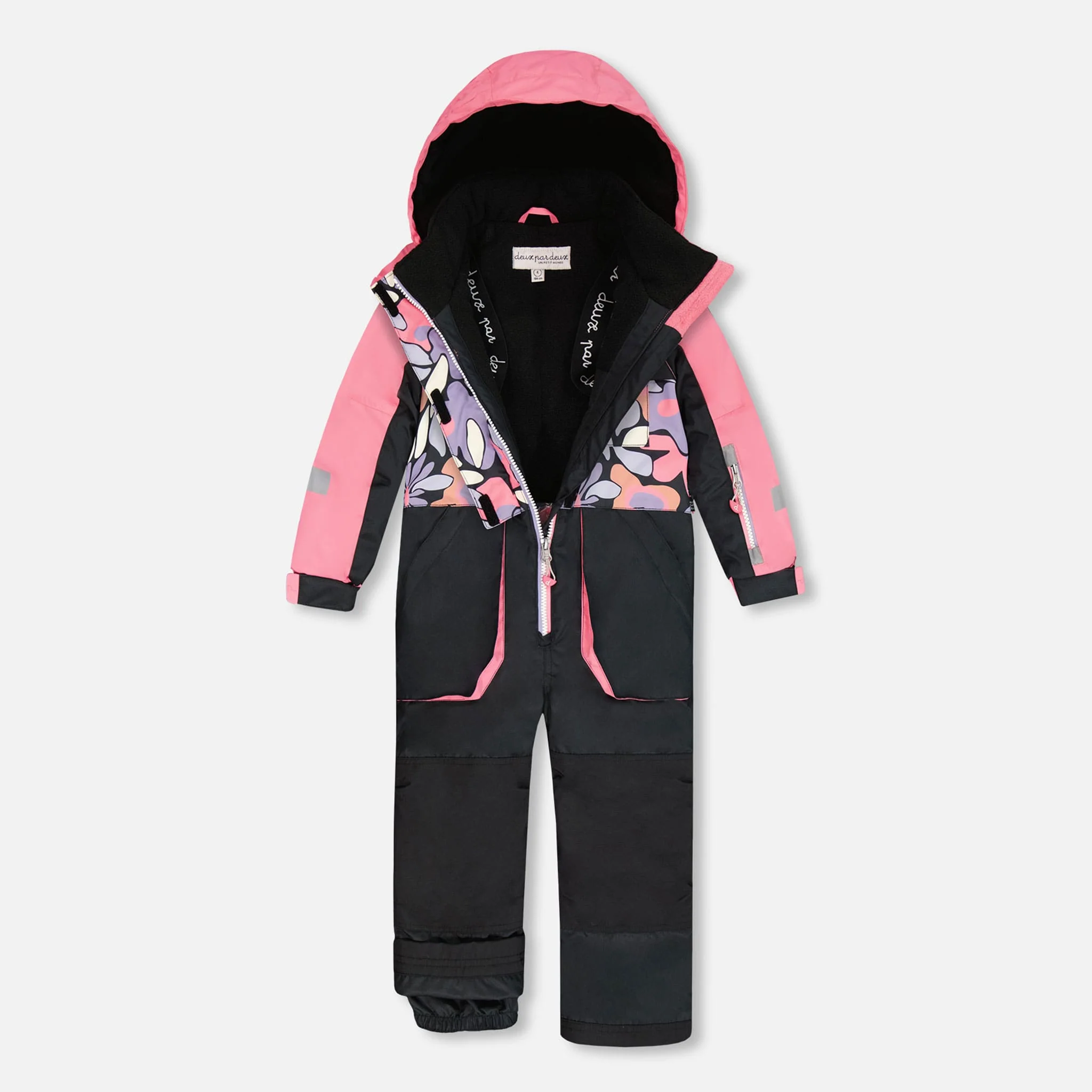 Habit de Neige Fleurs Retro 2-6ans - Image 3