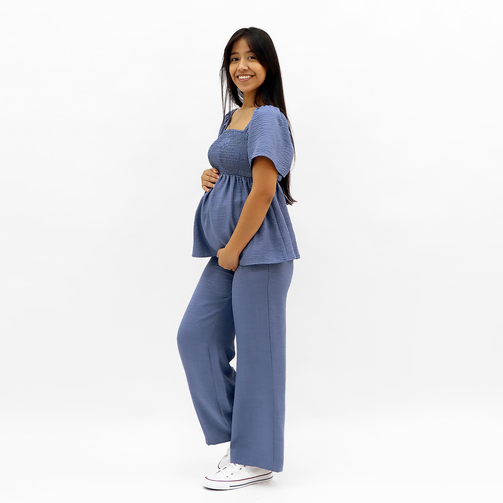 Haut Chambray Maternité - Image 6