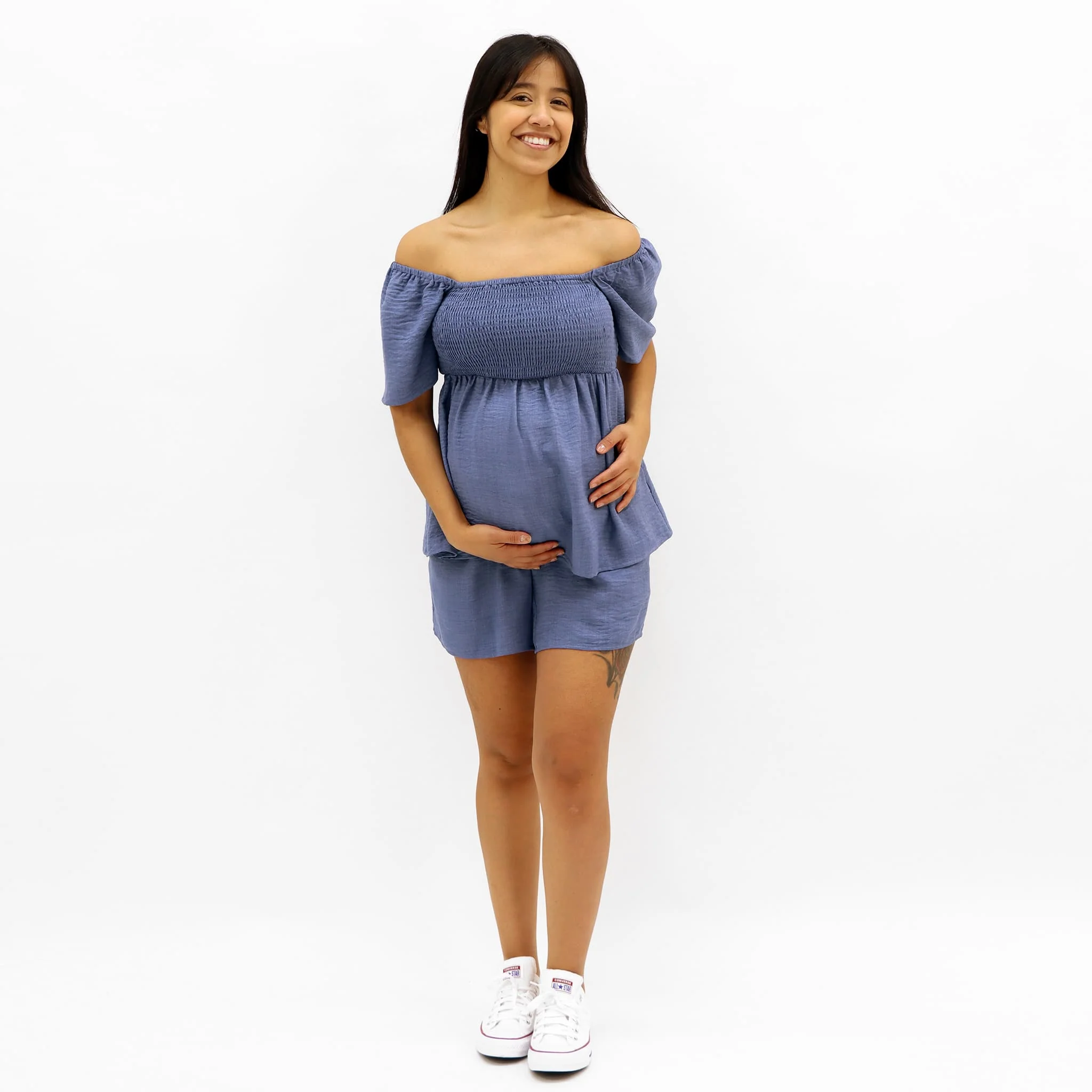 Haut Chambray Maternité - Image 8