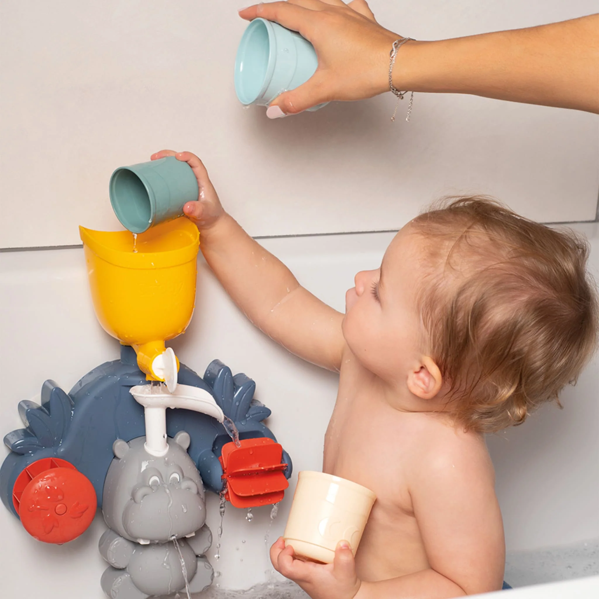 Hippopotame Jouet de Bain - Image 2