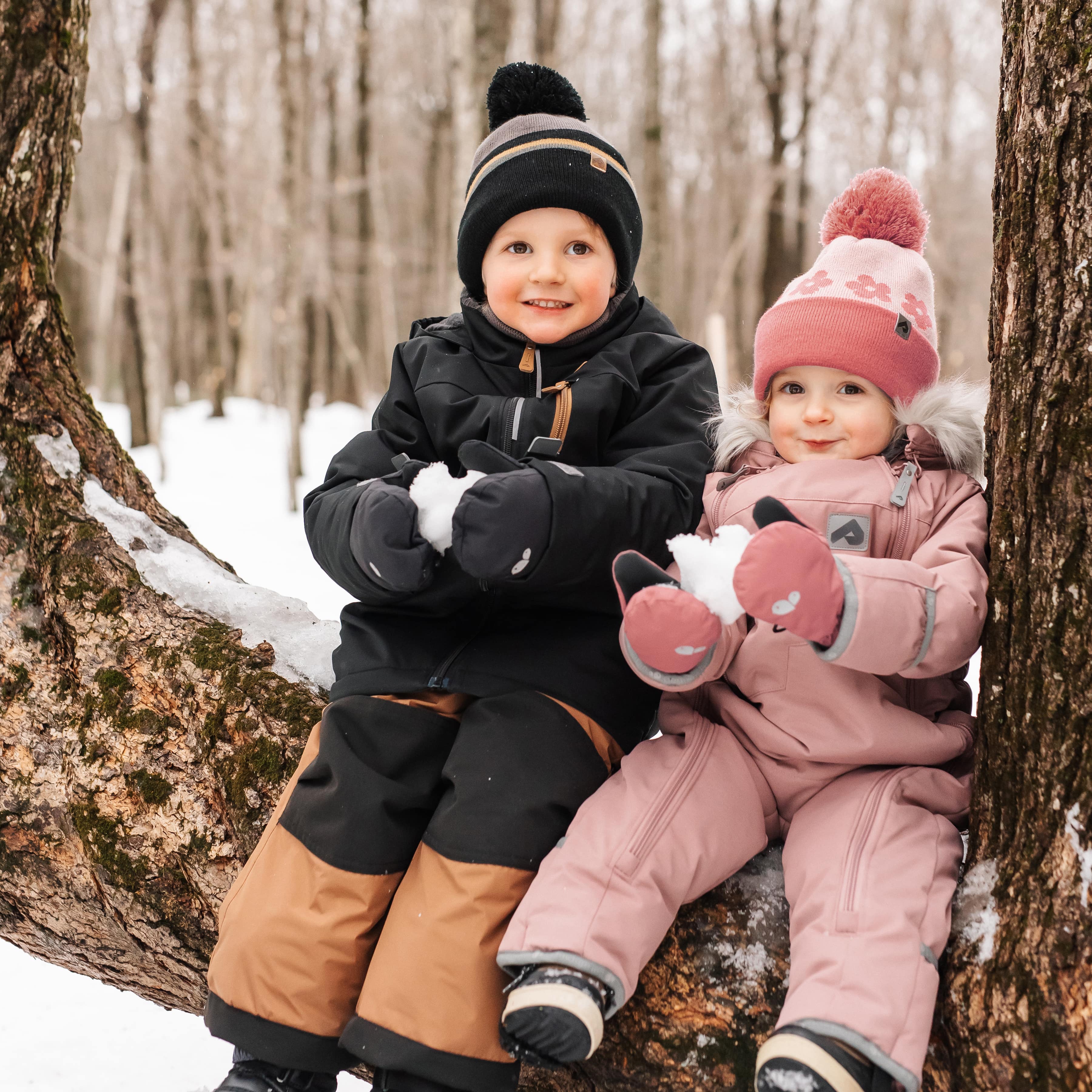 Habit de Neige Deux Pièces Noire 2-6ans - Image 3