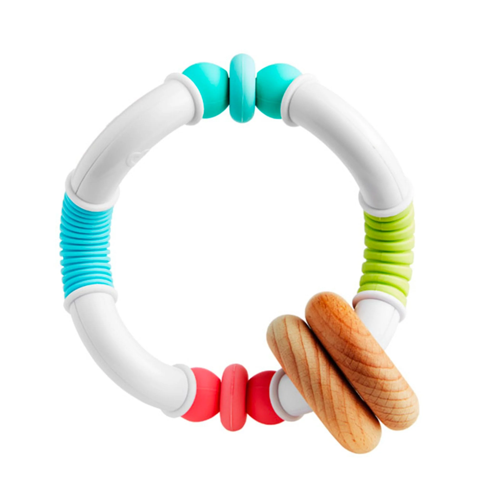 Hochet Twisty Bois Et Silicone - Image 3