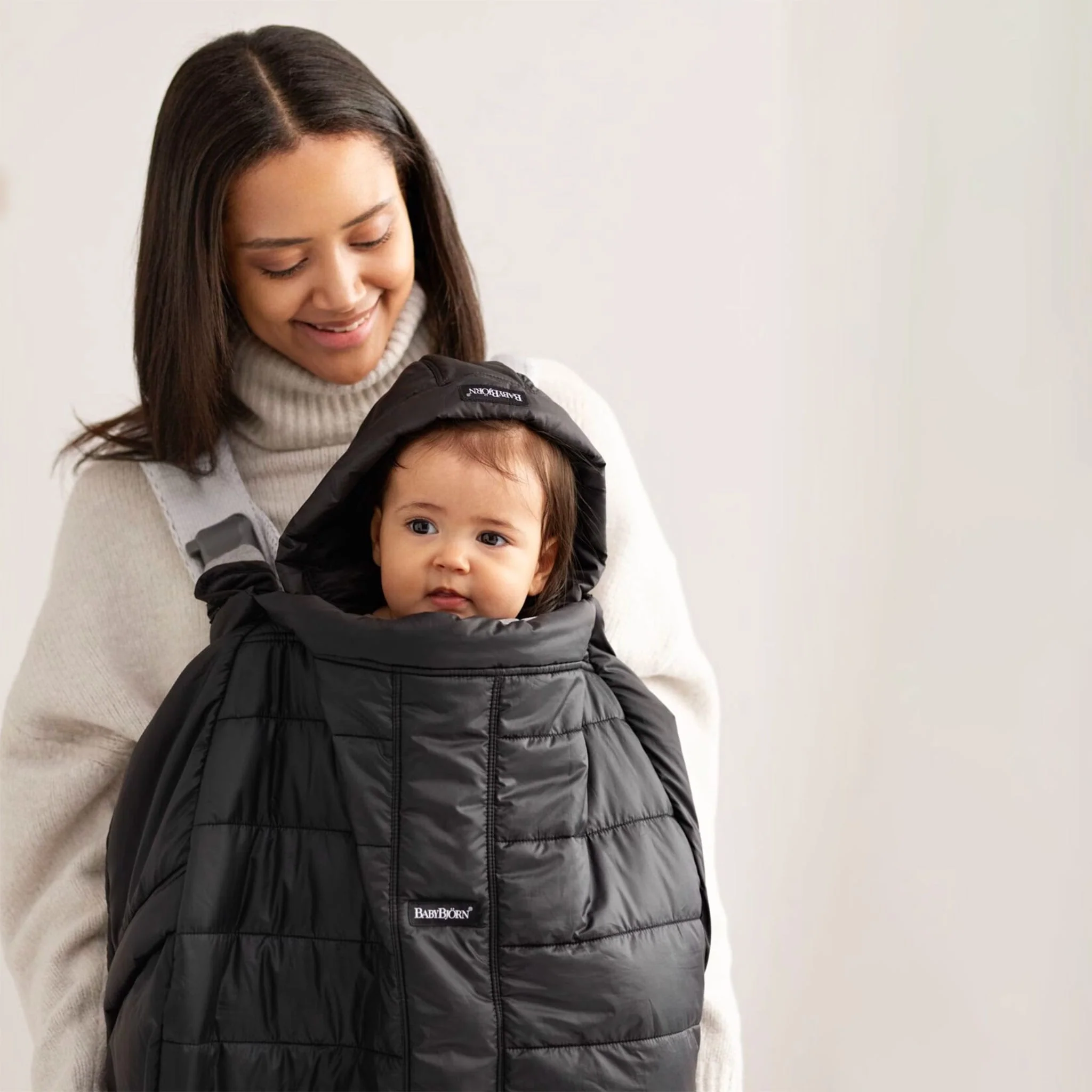 Housse Hiver pour Porte-bébé - Noir - Image 10
