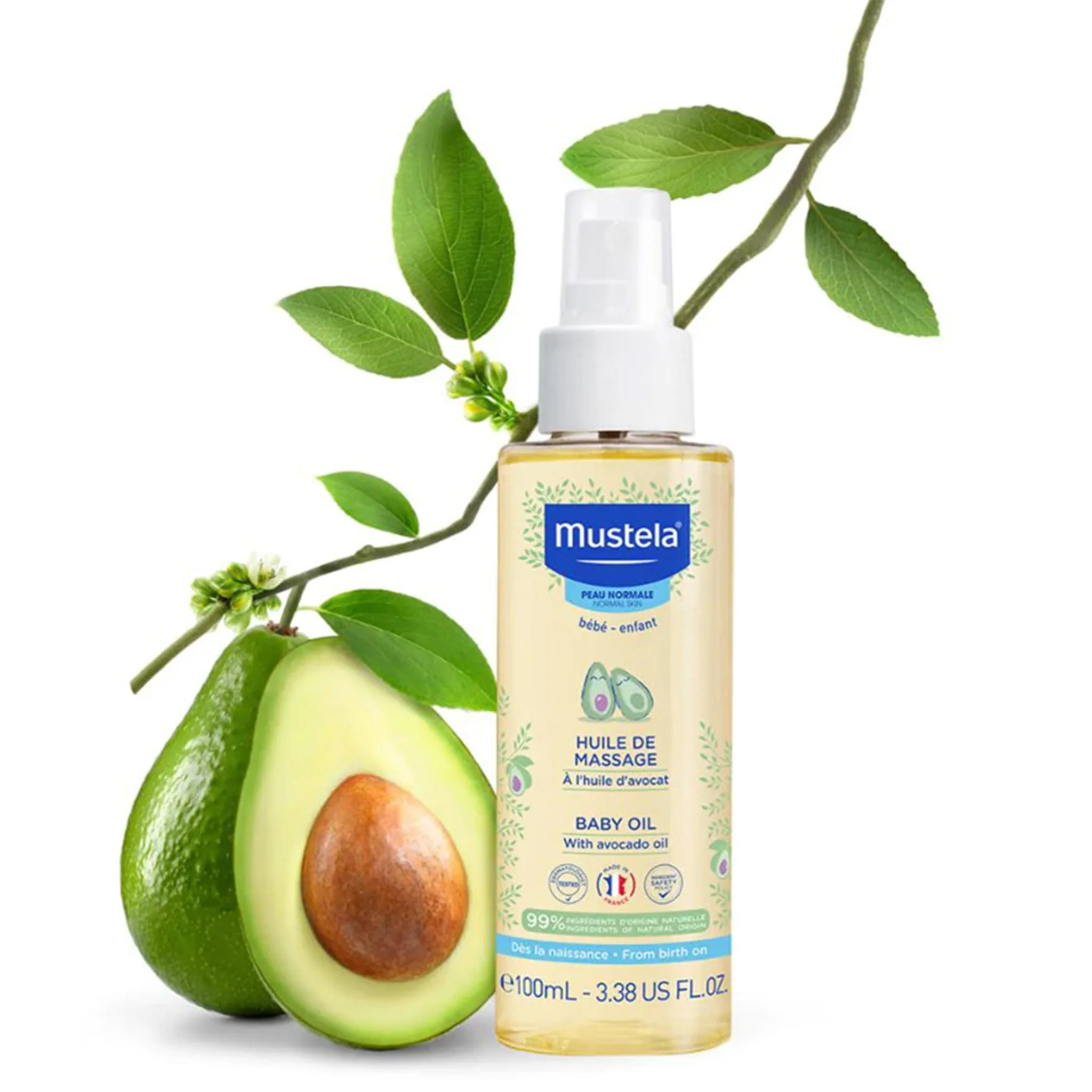 Huile de Massage pour Bébé 100ml - Image 3