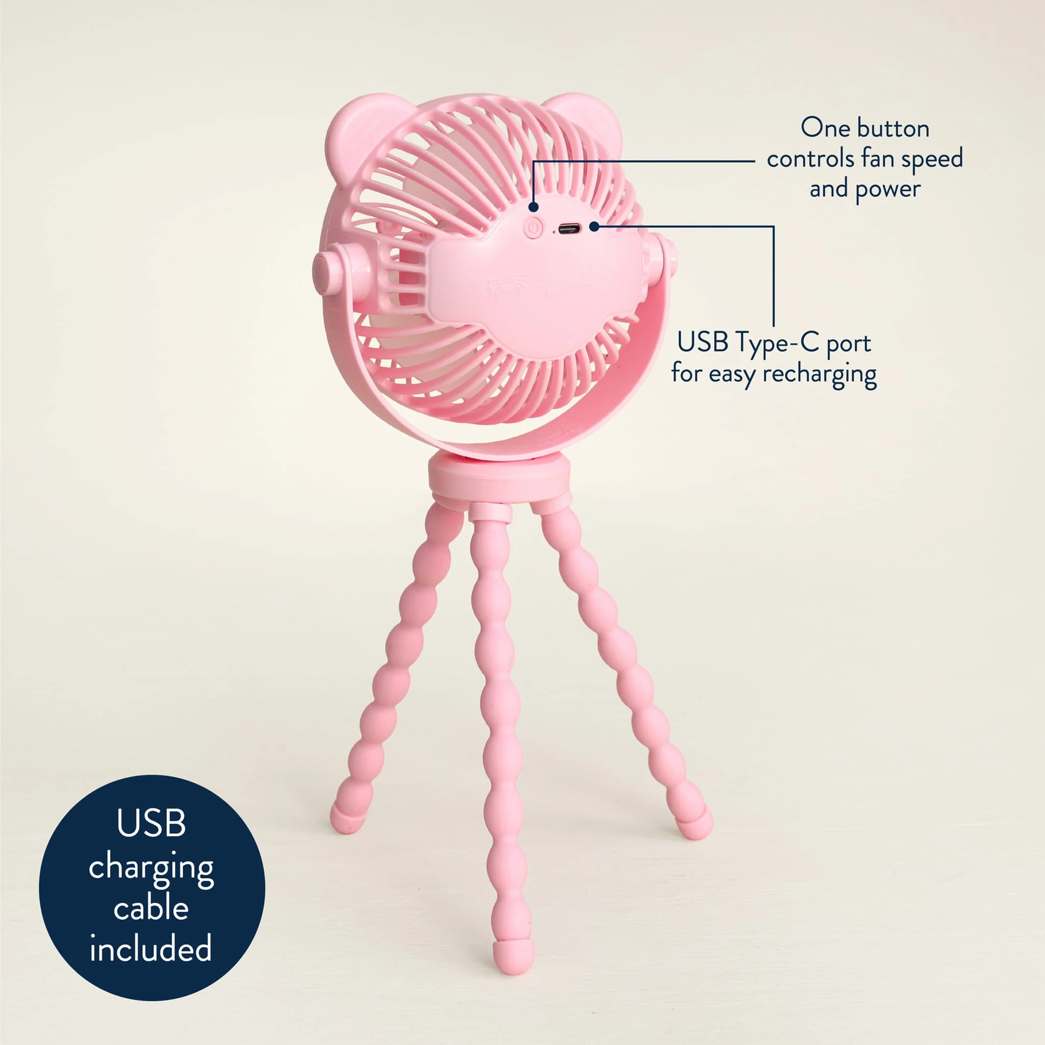 Ventilateur de Poussette - Ours - Image 5