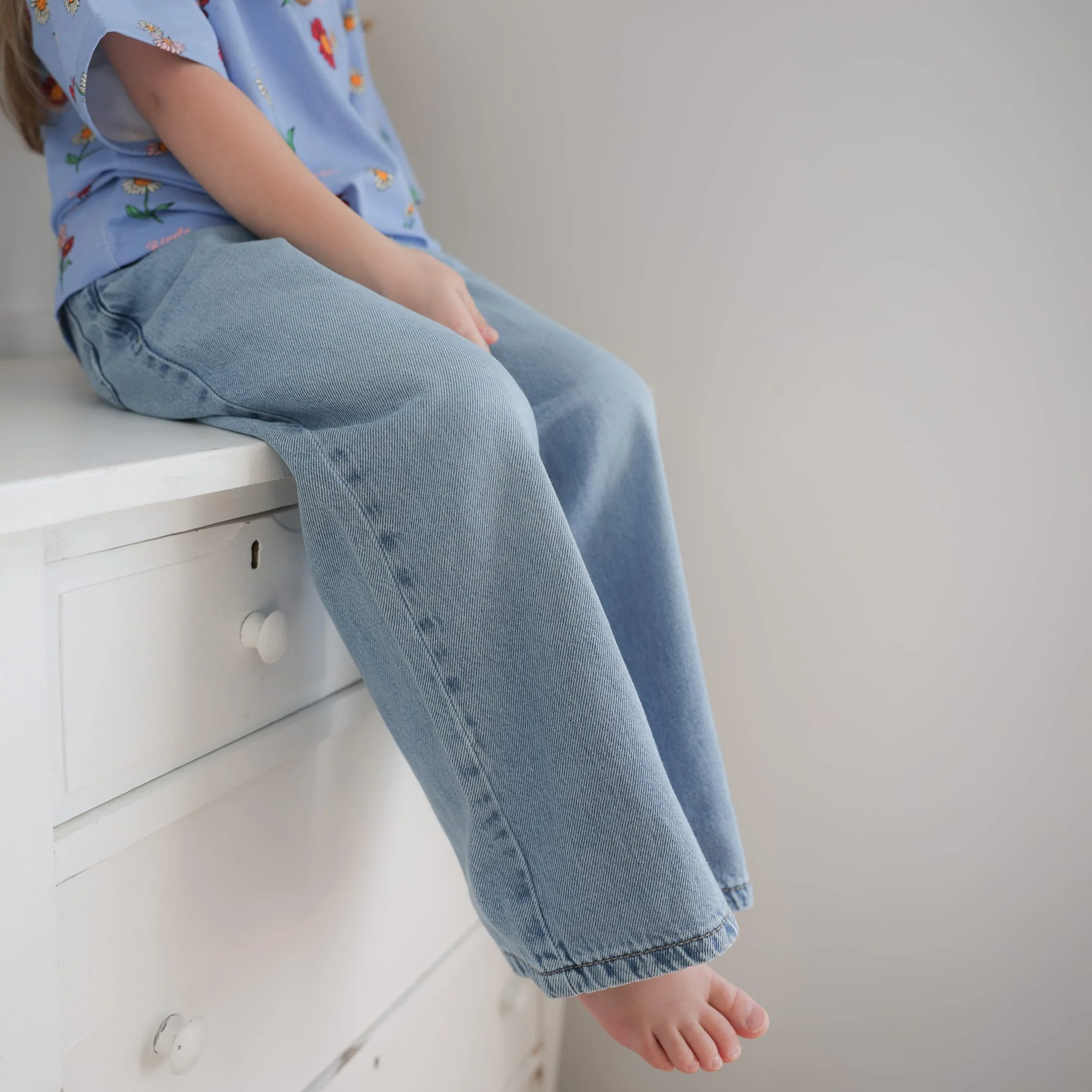 Jeans Jambe Large 10-16ans - Image 4