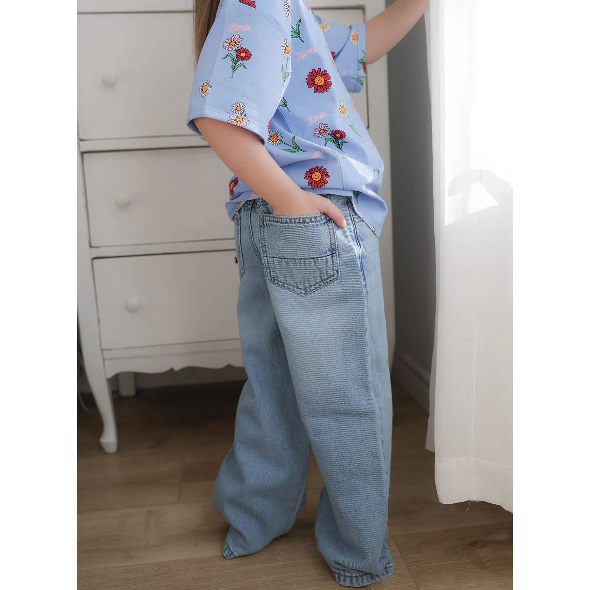 Jeans Jambe Large 2-8ans - Image 8