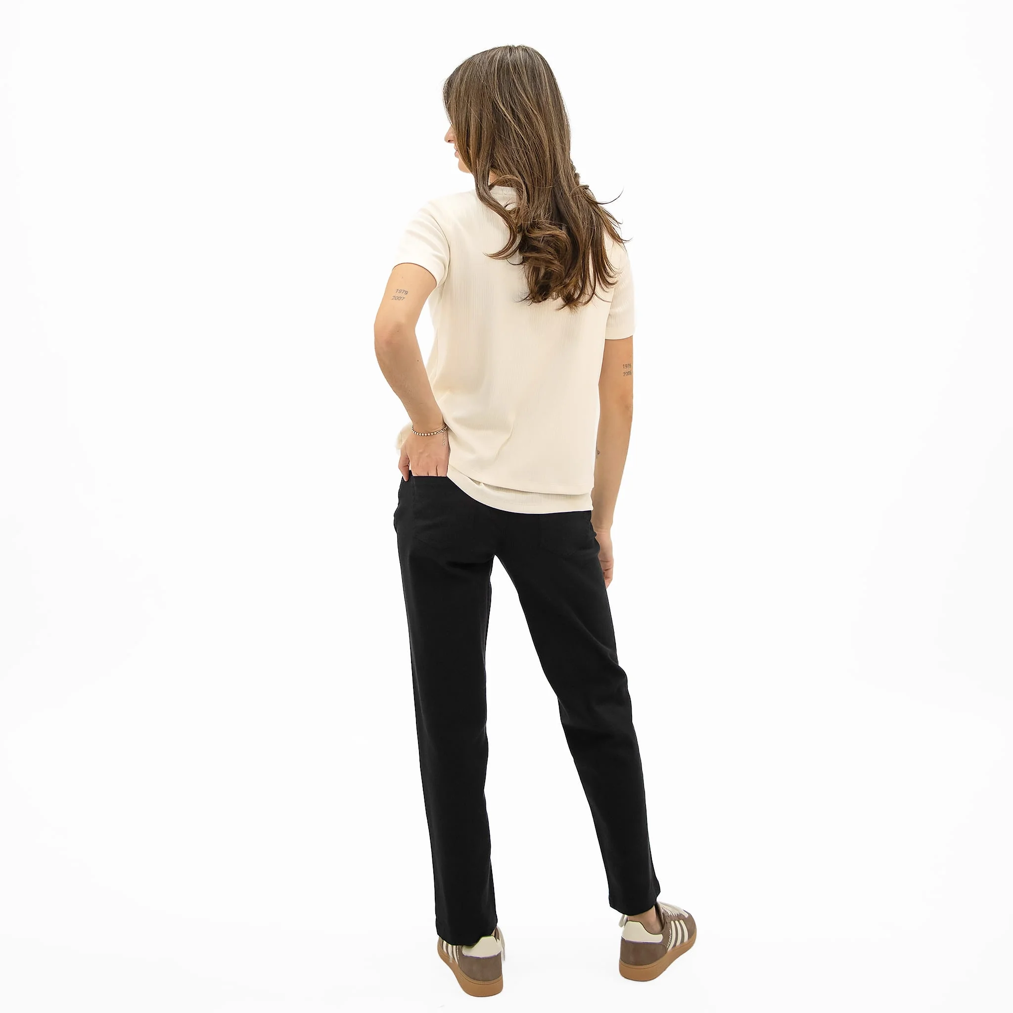 Jeans Maternité Noir - Image 6