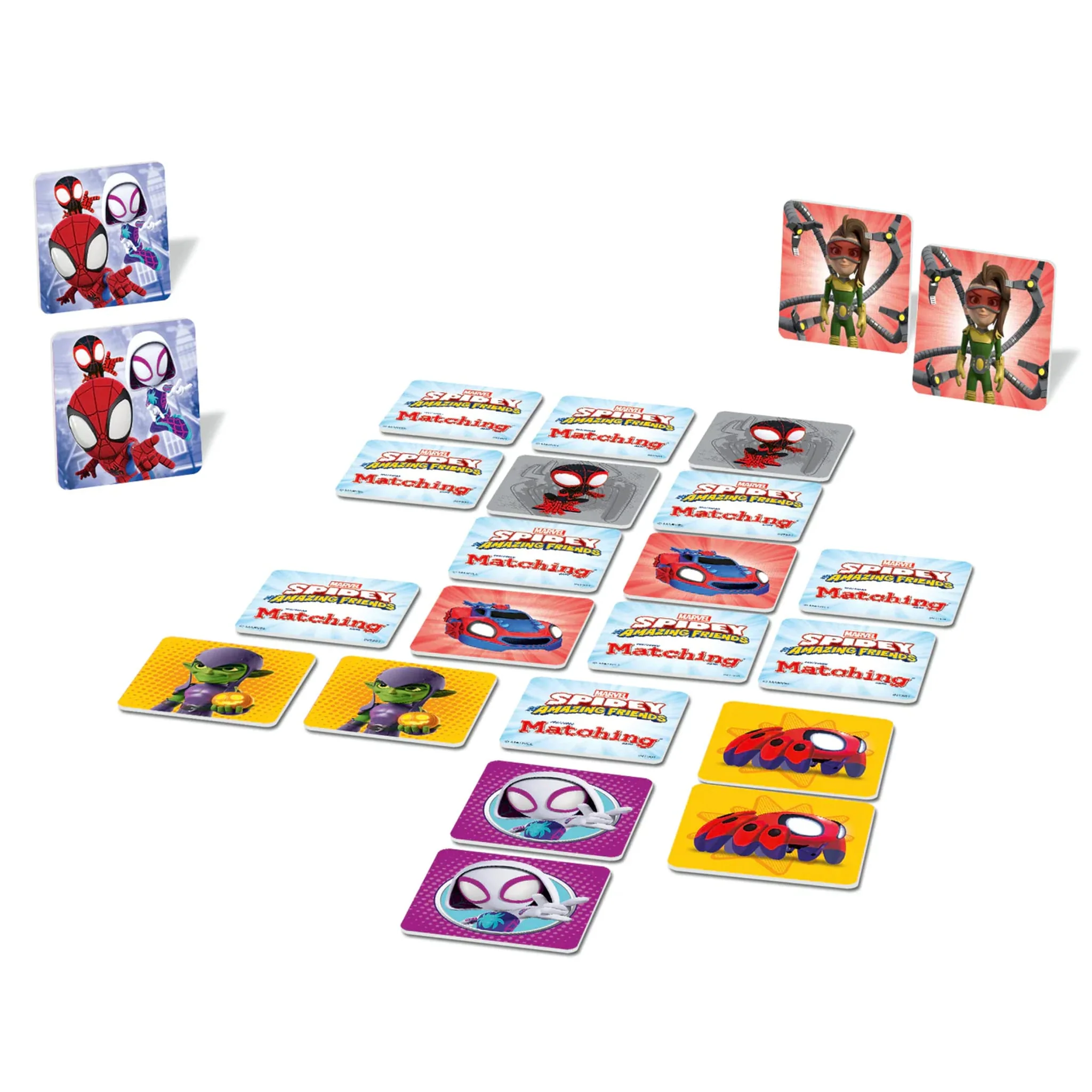Jeu de Mémoire Marvel - Spidey et Ses amis - Image 2