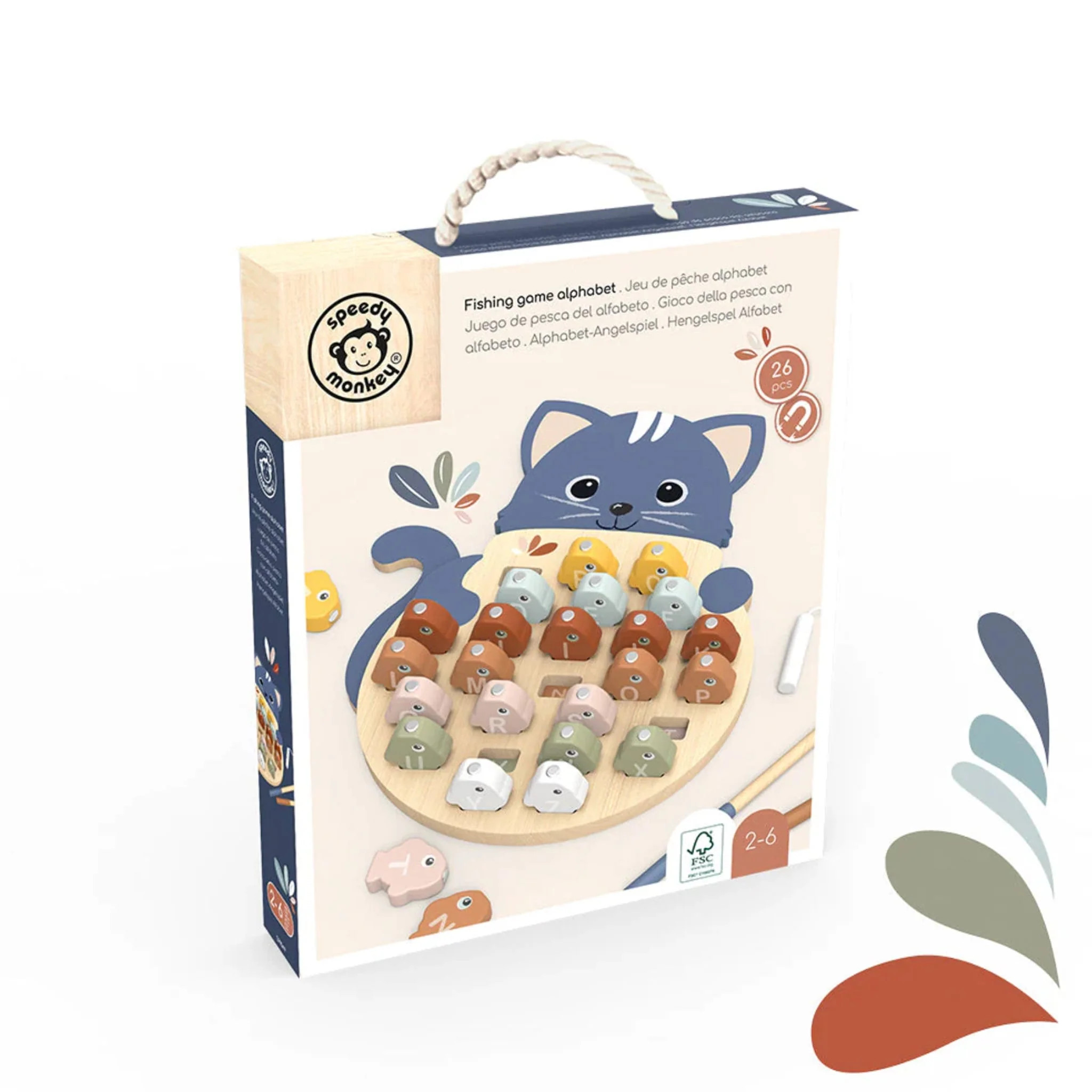Jeu De Pêche Alphabet Chat - Image 3