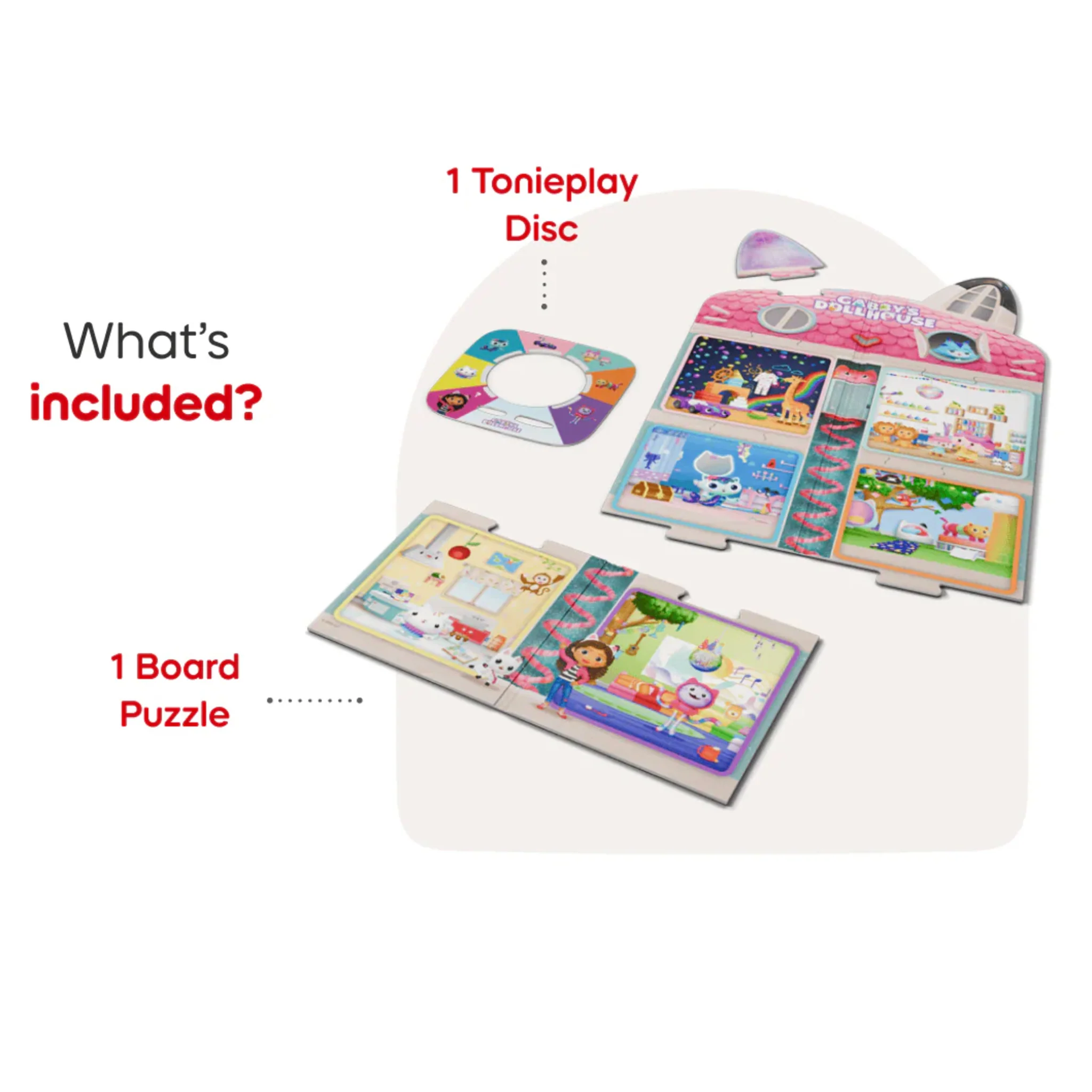 Tonieplay Gabby's Dollhouse : Le jeu de chasse au trésor félin de Gabby (Français) - Image 4