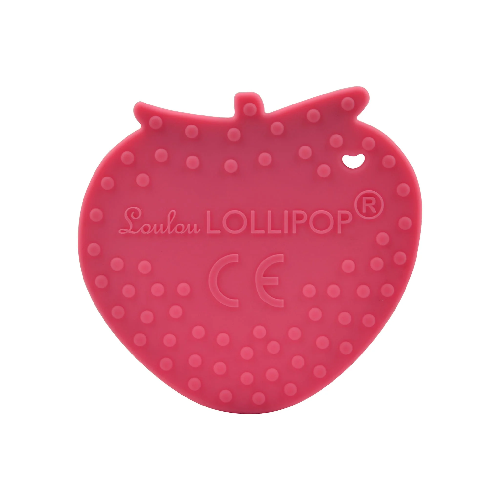 Jouet de Dentition en Silicone - Fraise - Image 2