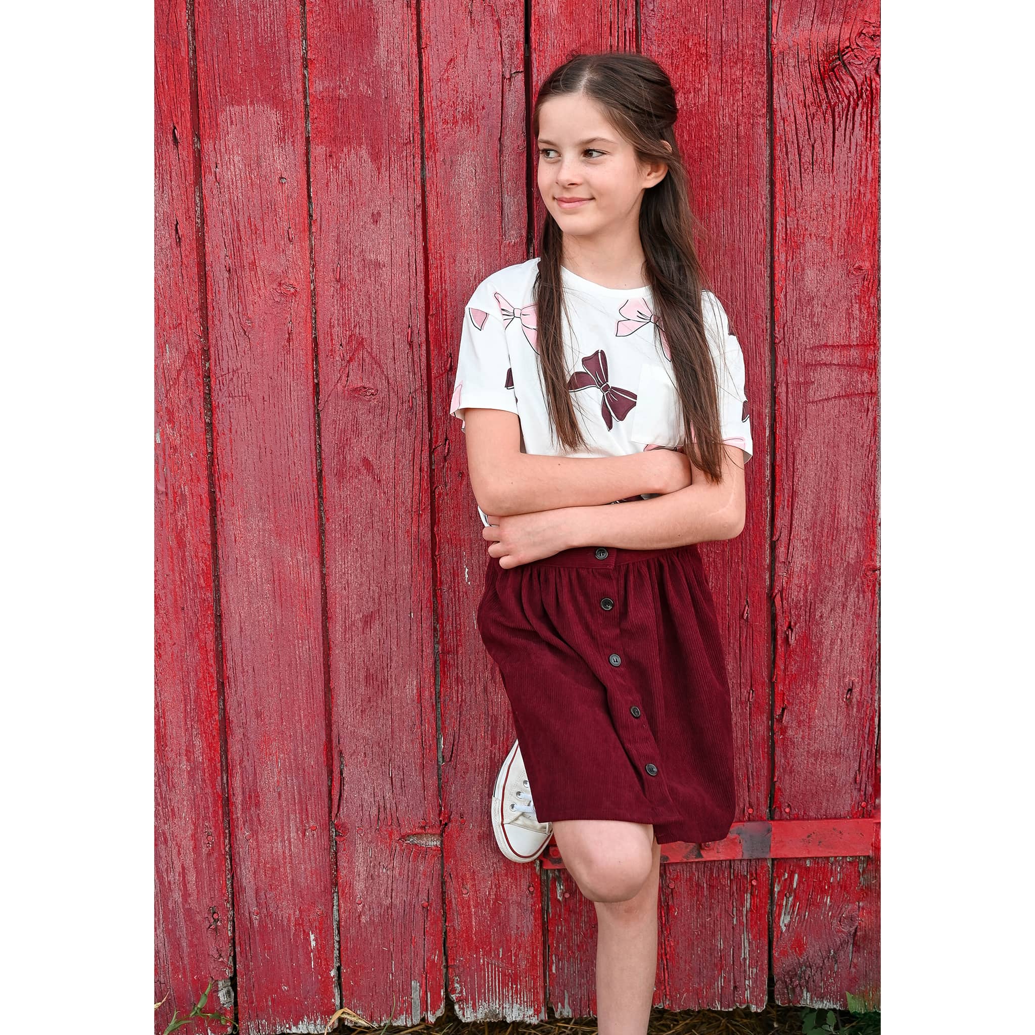 Jupe Corduroy Romance 7-14ans - Image 9