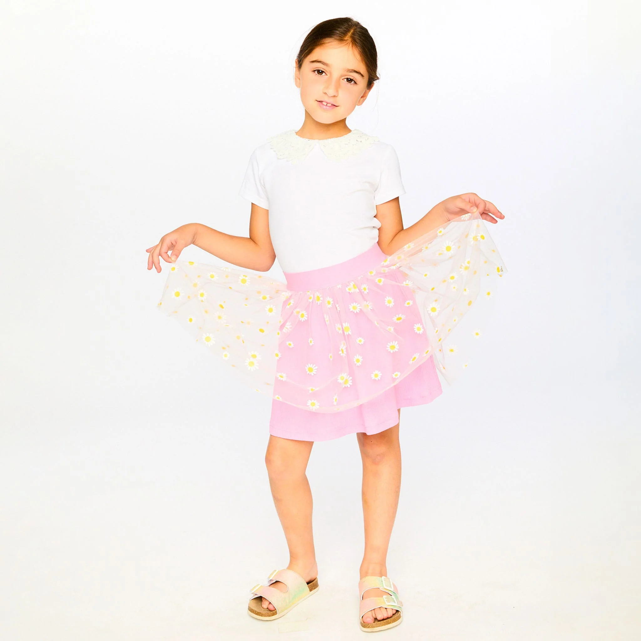 Jupe Marguerites 7-10ans - Image 3