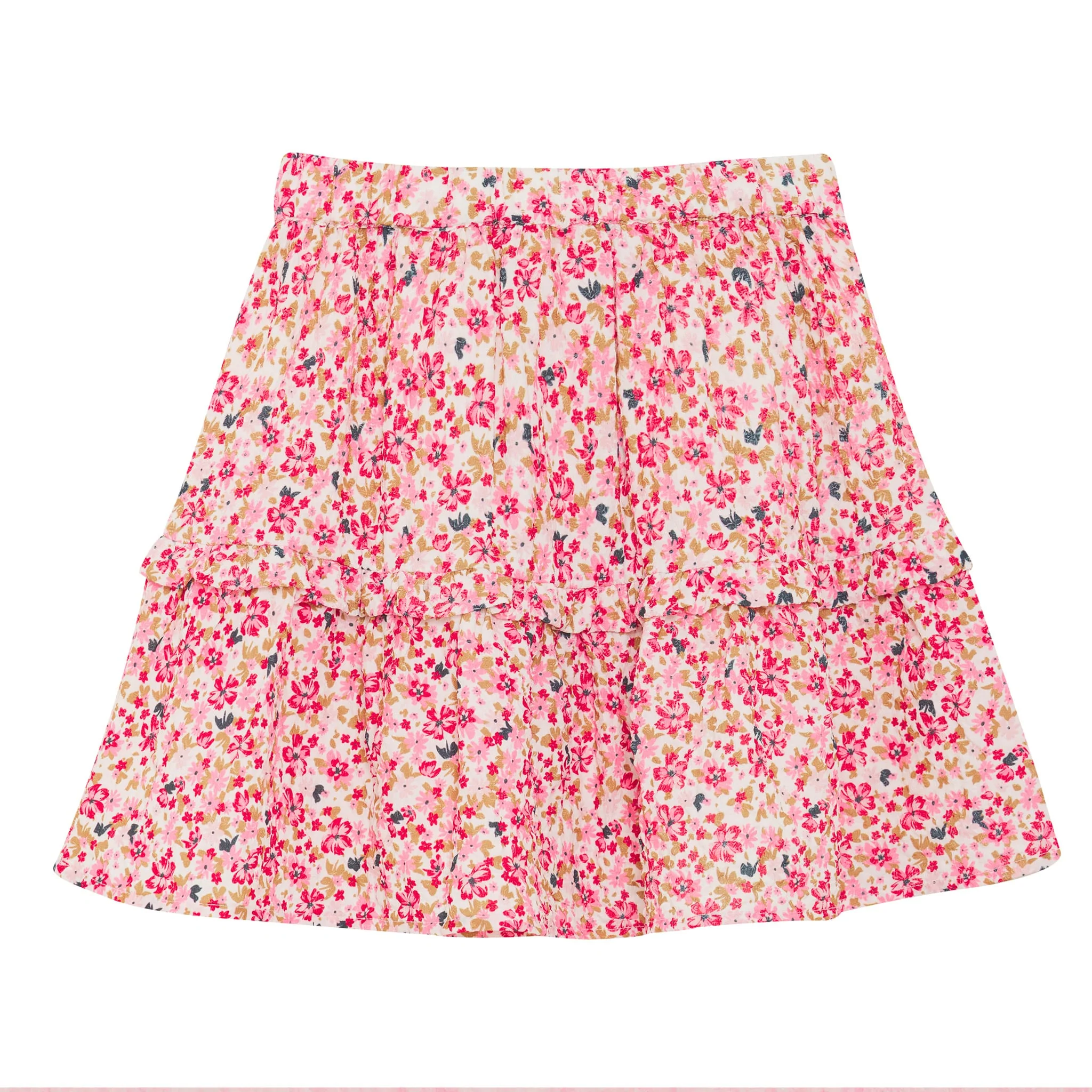 Jupe Structure Fleurs 2-14ans - Image 3