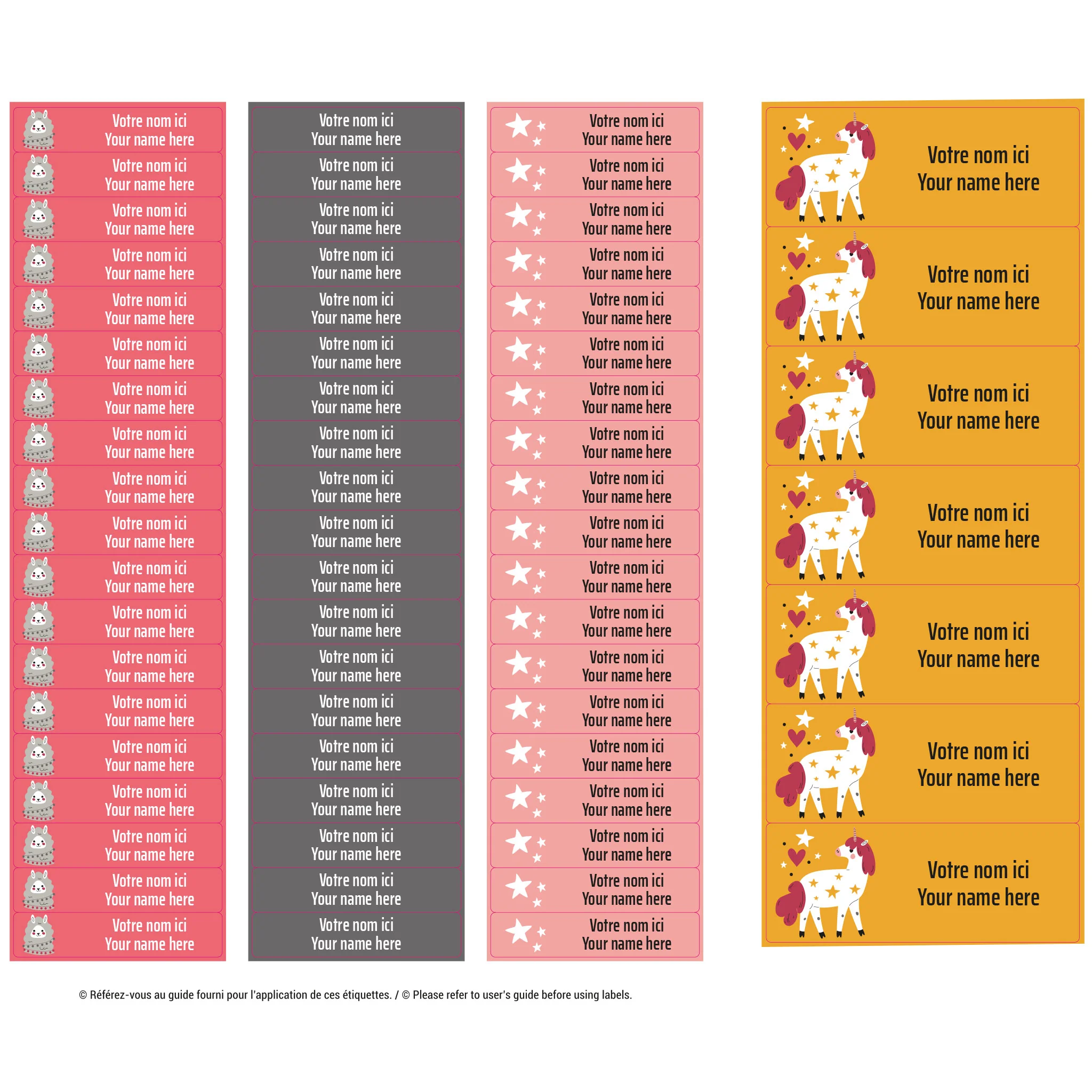 Étiquettes Essentiel - Lamas - Image 3