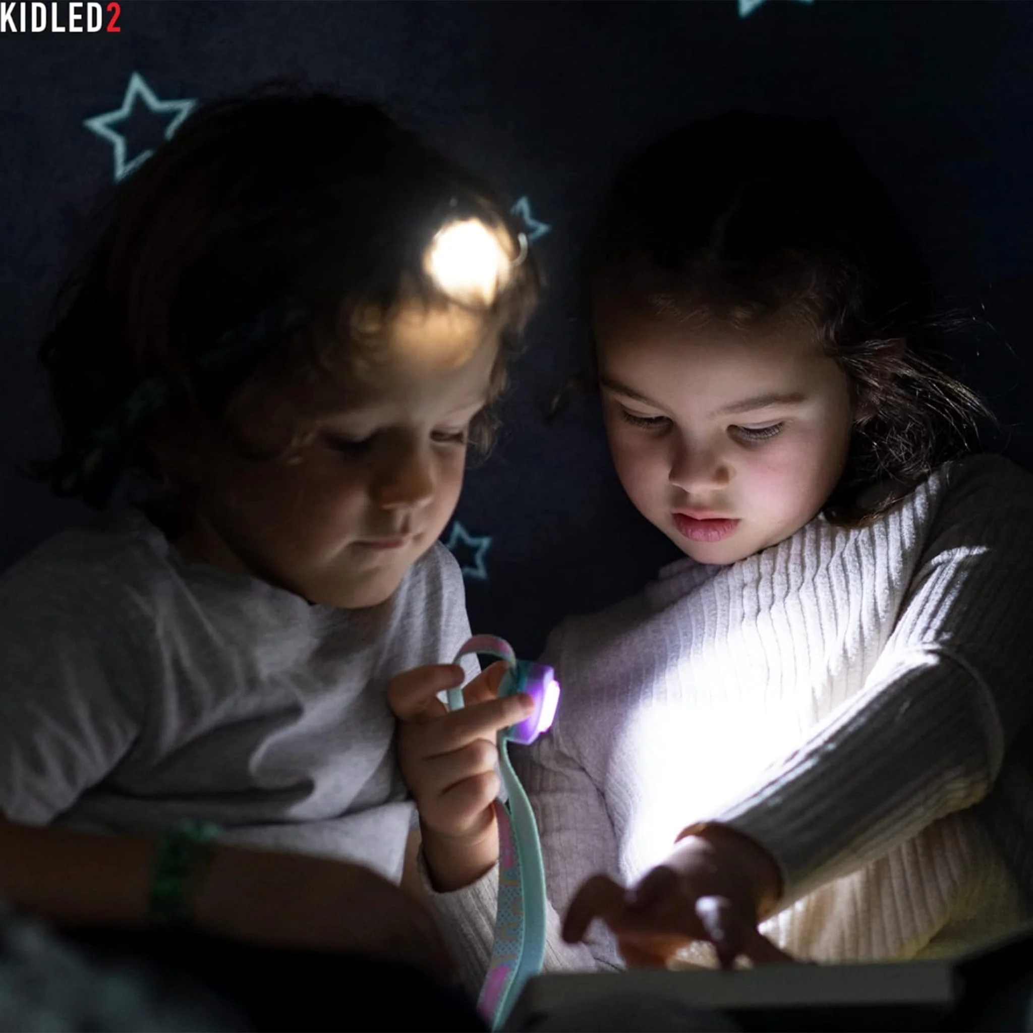 Lampe Frontale Kidled2 - Arc-en-ciel Violet - Image 4