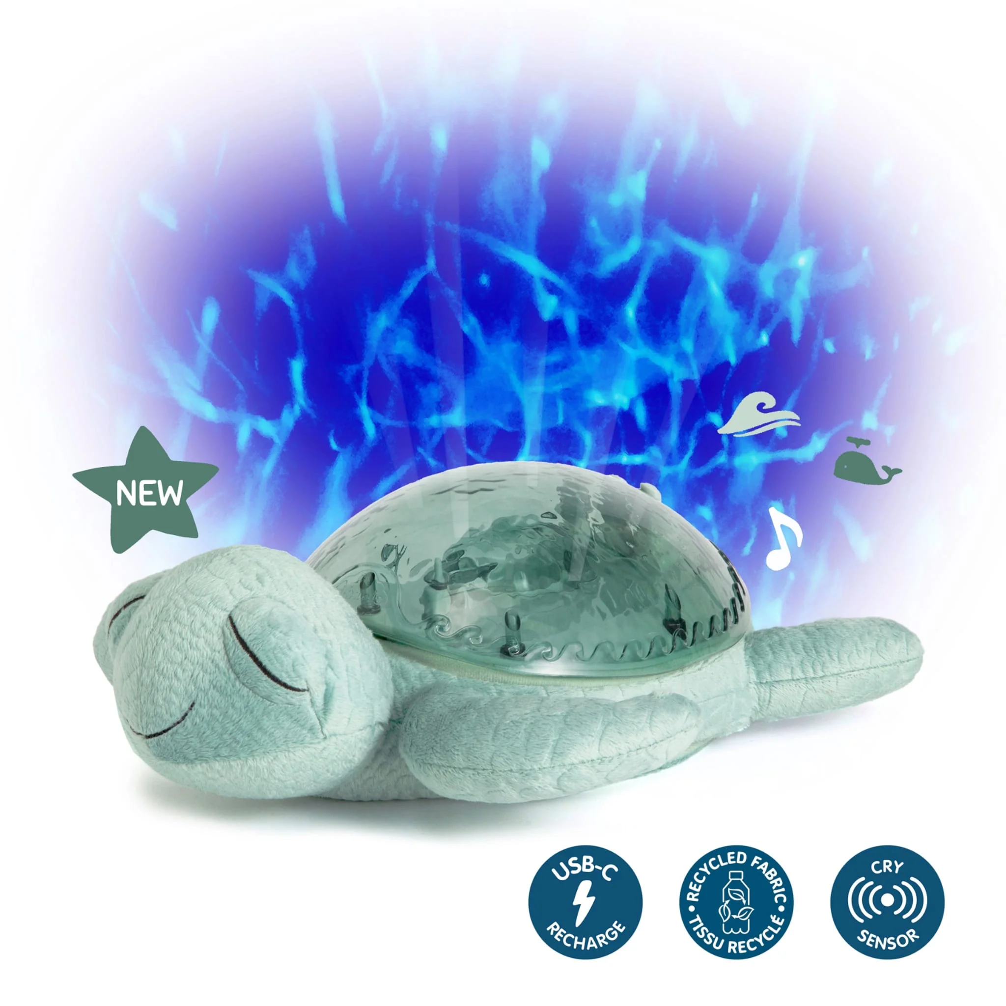 Lampe Tortue Tranquil Turtle™ - Vert - Image 4