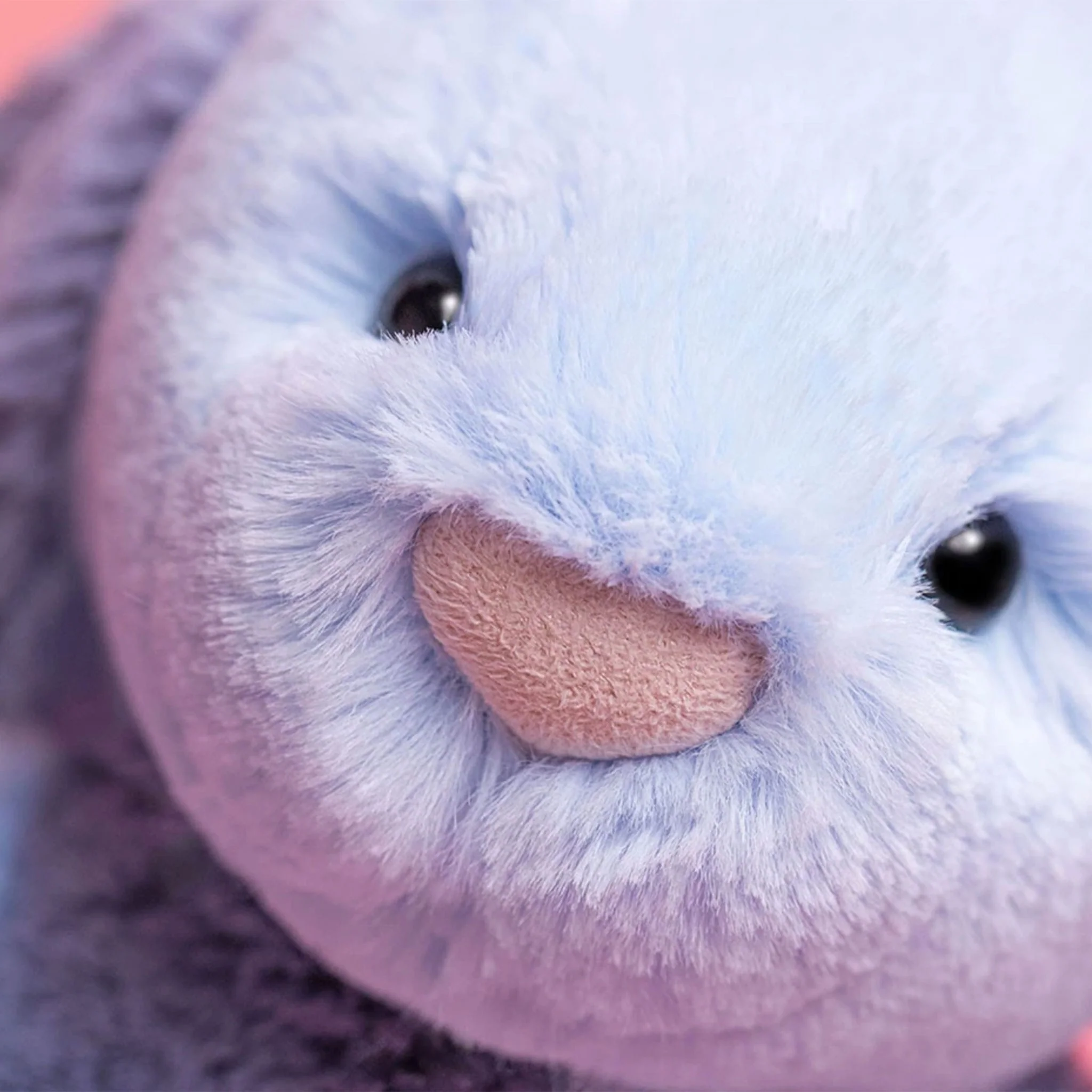 Lapin Patchwork Bleu - Image 3