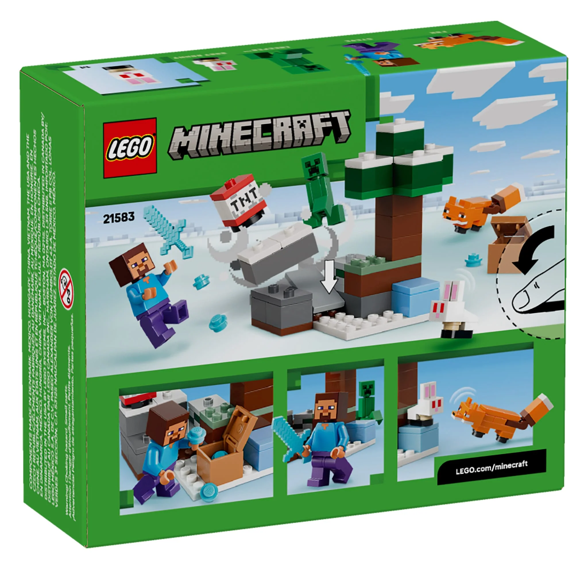 LEGO® Minecraft® L’aventure de Steve dans la taïga - Image 8