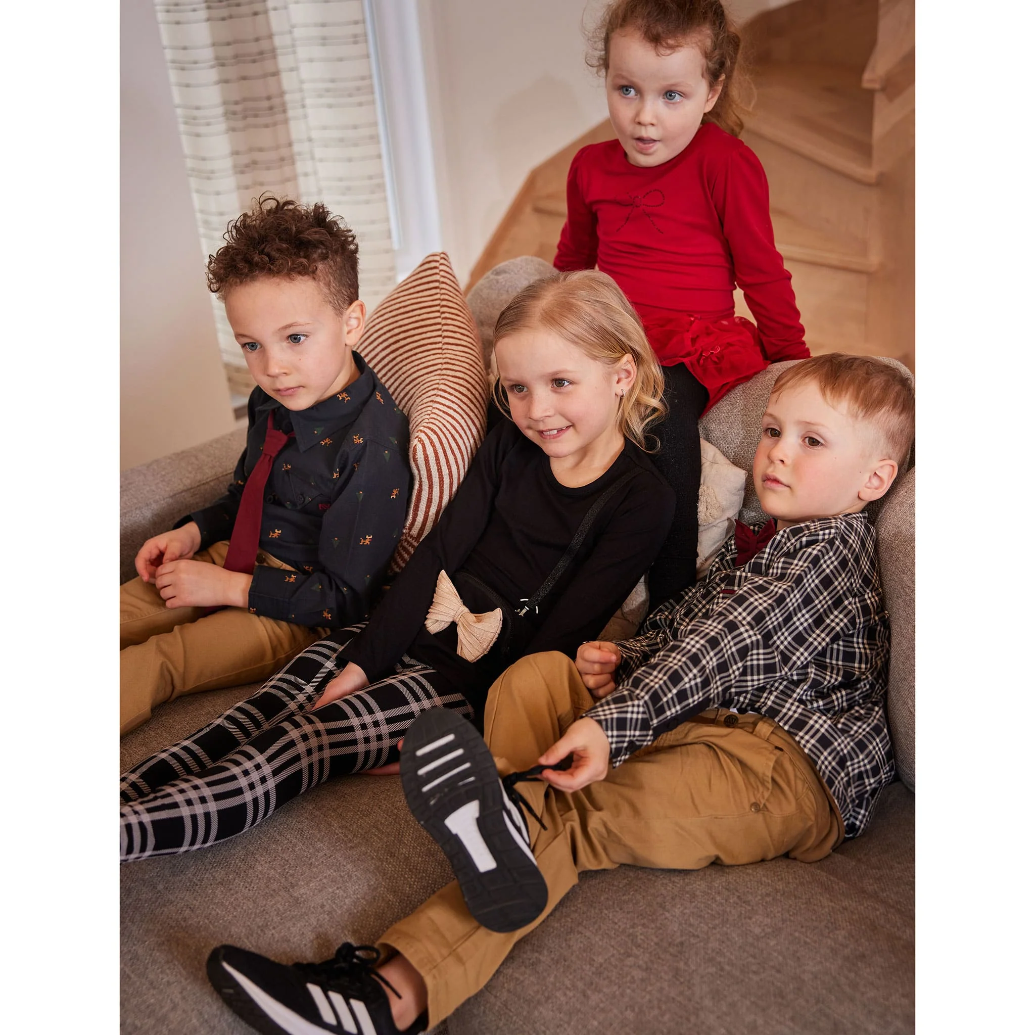Legging Carreaux Boucle Dor2-12ans - Image 6