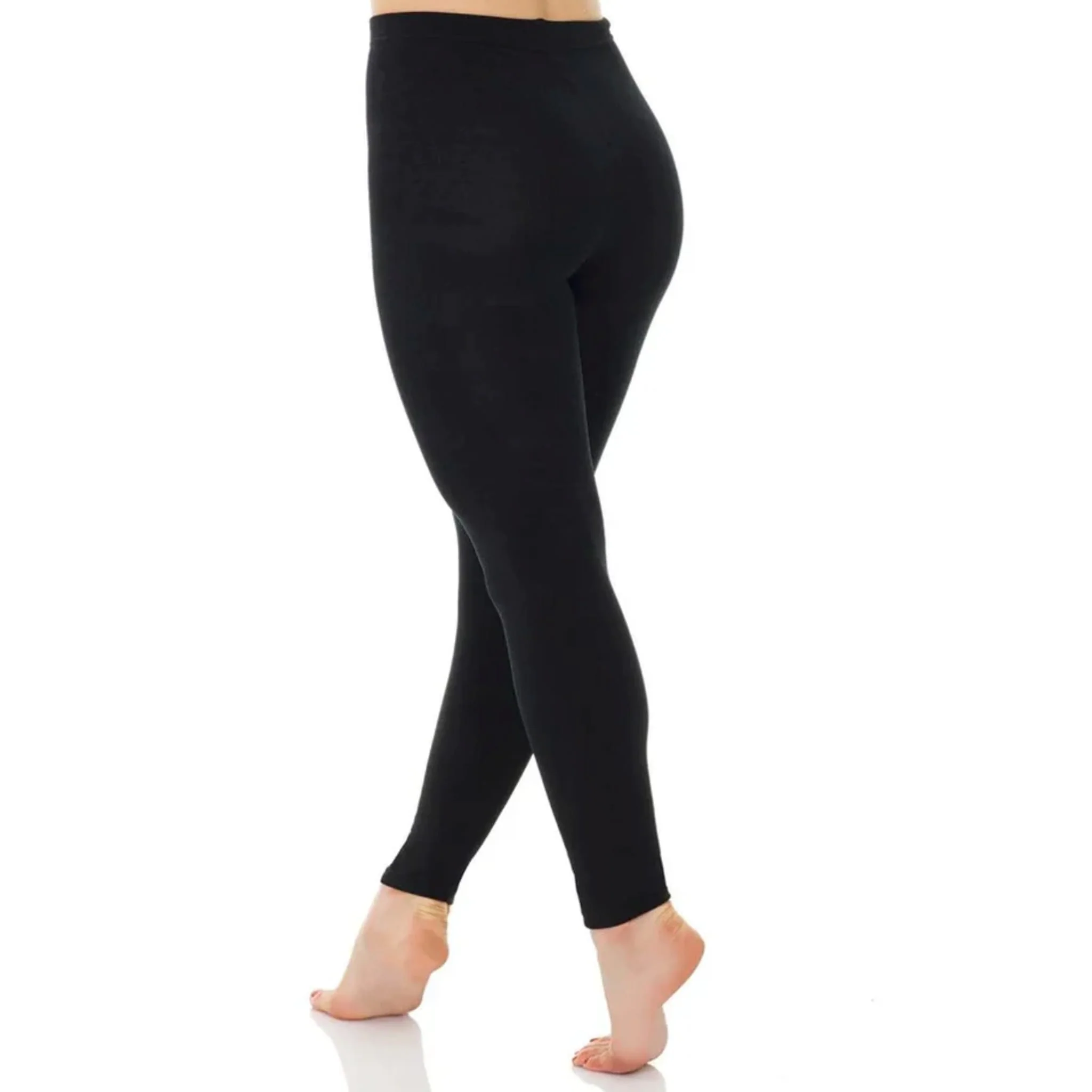 Legging Doublé Noir 4-14ans - Image 3
