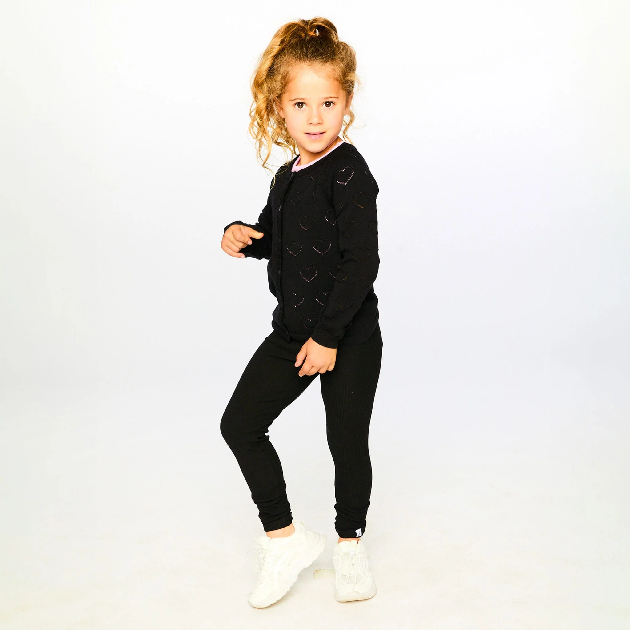 Legging Noir Essentiel 7-10ans - Image 4